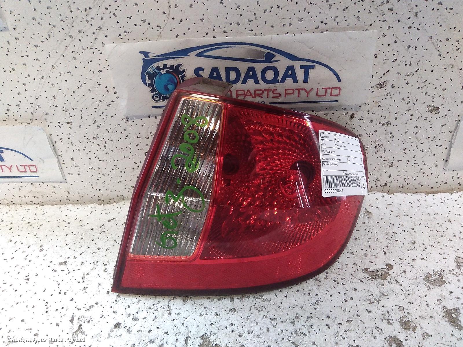 Hyundai Getz Right Taillight