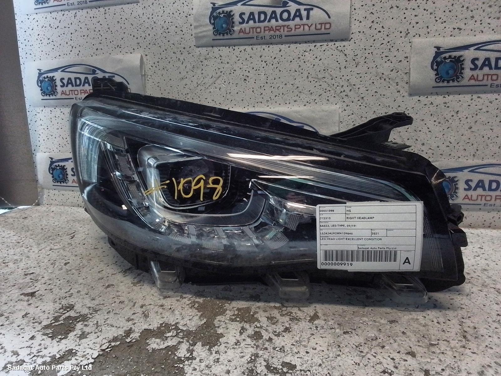 Mg Hs Right Headlamp