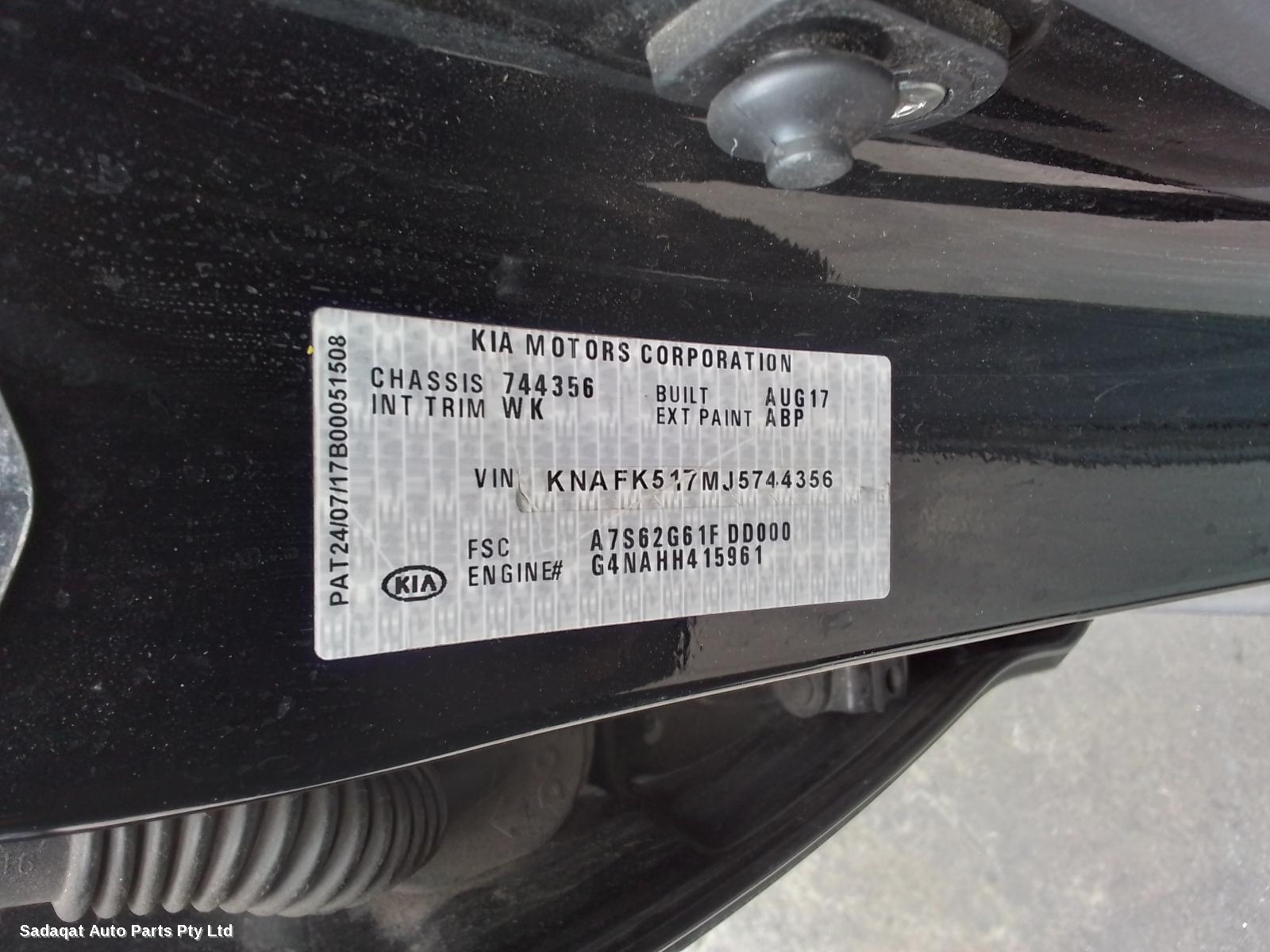 Kia Cerato Right Front Door