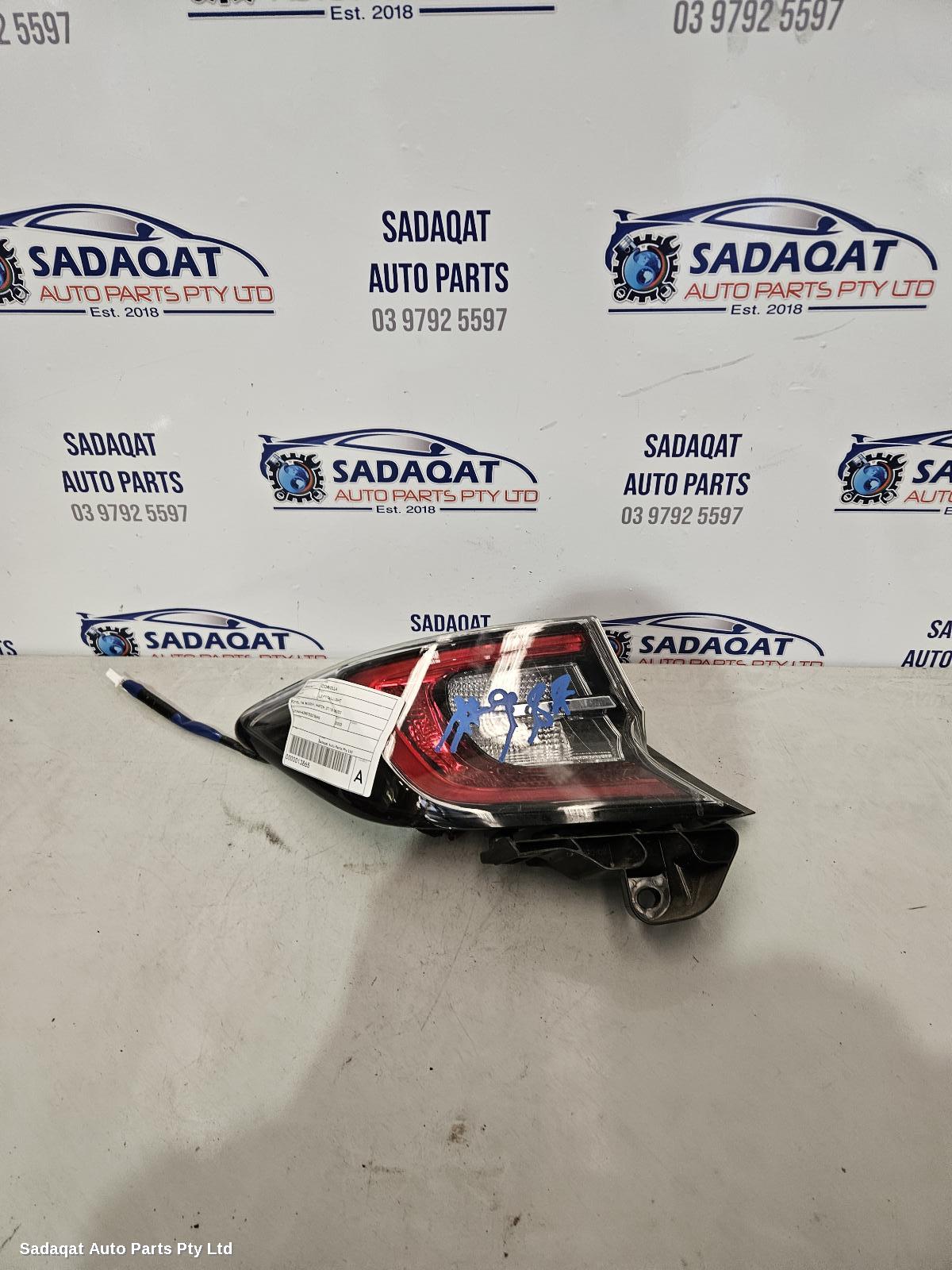 Toyota Corolla Left Taillight