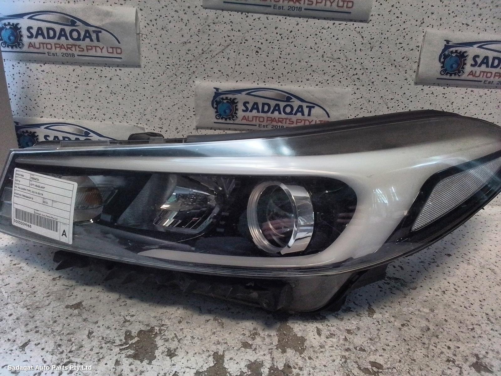 Kia Cerato Left Headlamp