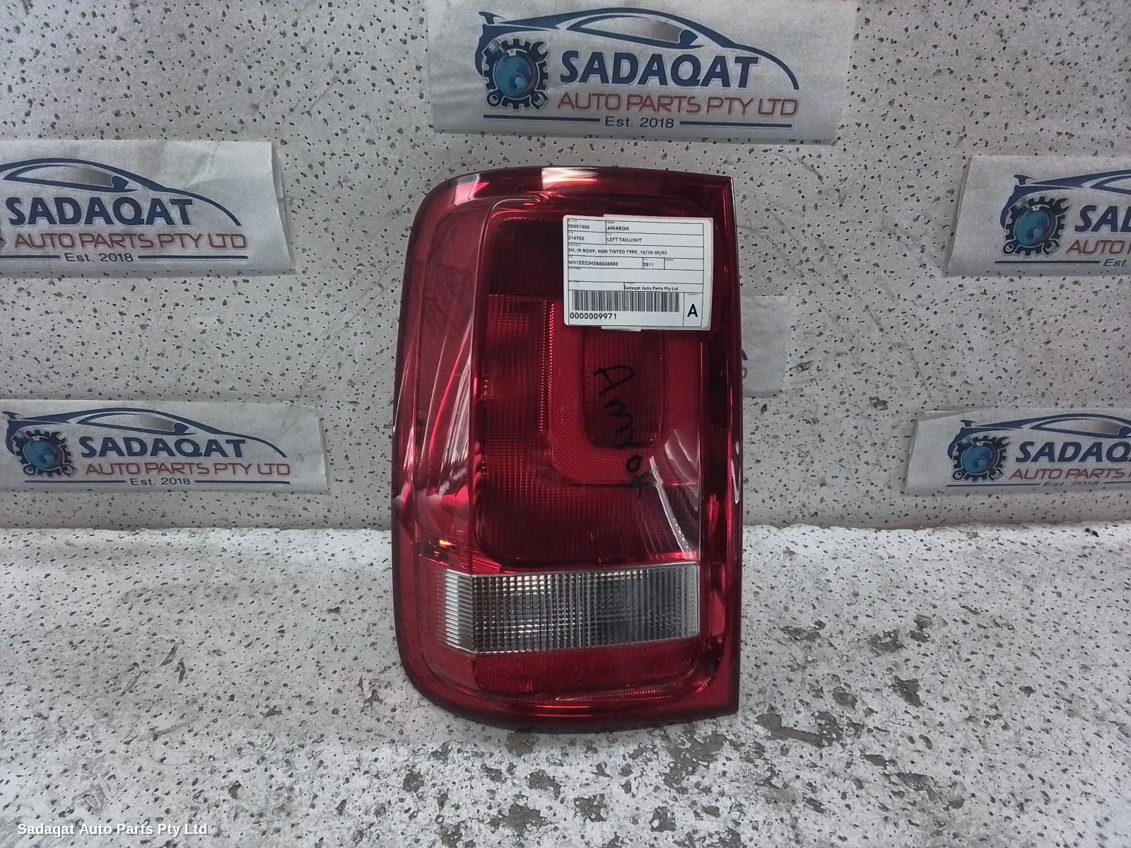 Volkswagen Amarok Left Taillight