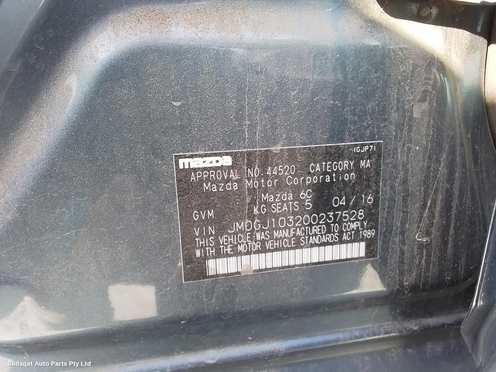 Mazda 6 Right Door Mirror