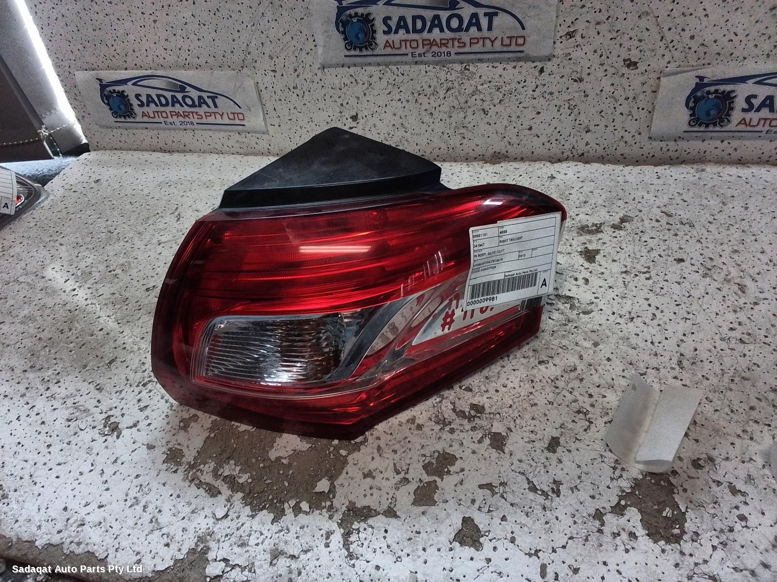 Peugeot 4008 Right Taillight