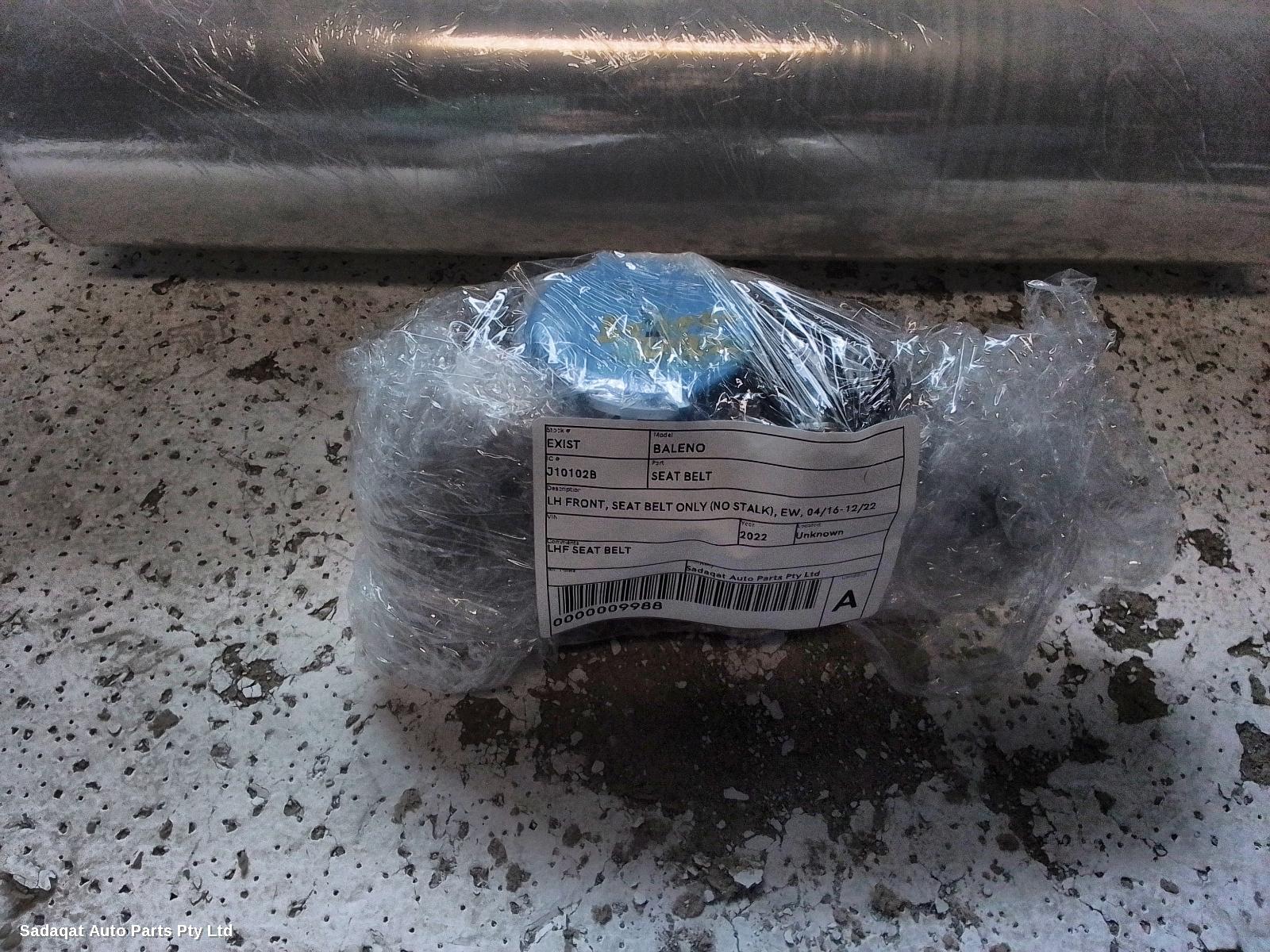 Suzuki Baleno Seatbelt/stalk