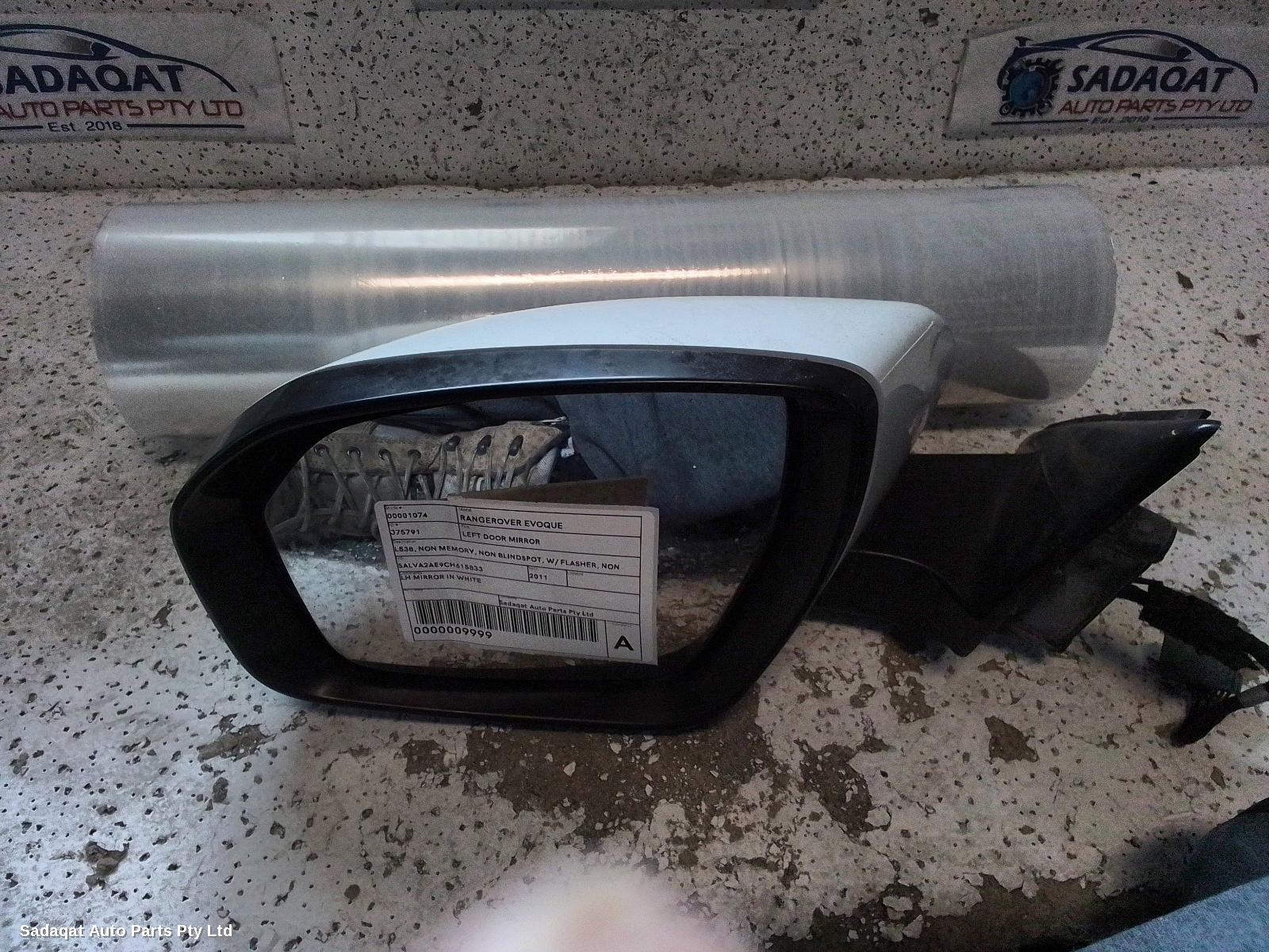 Land Rover Rangerover Evoque Left Door Mirror