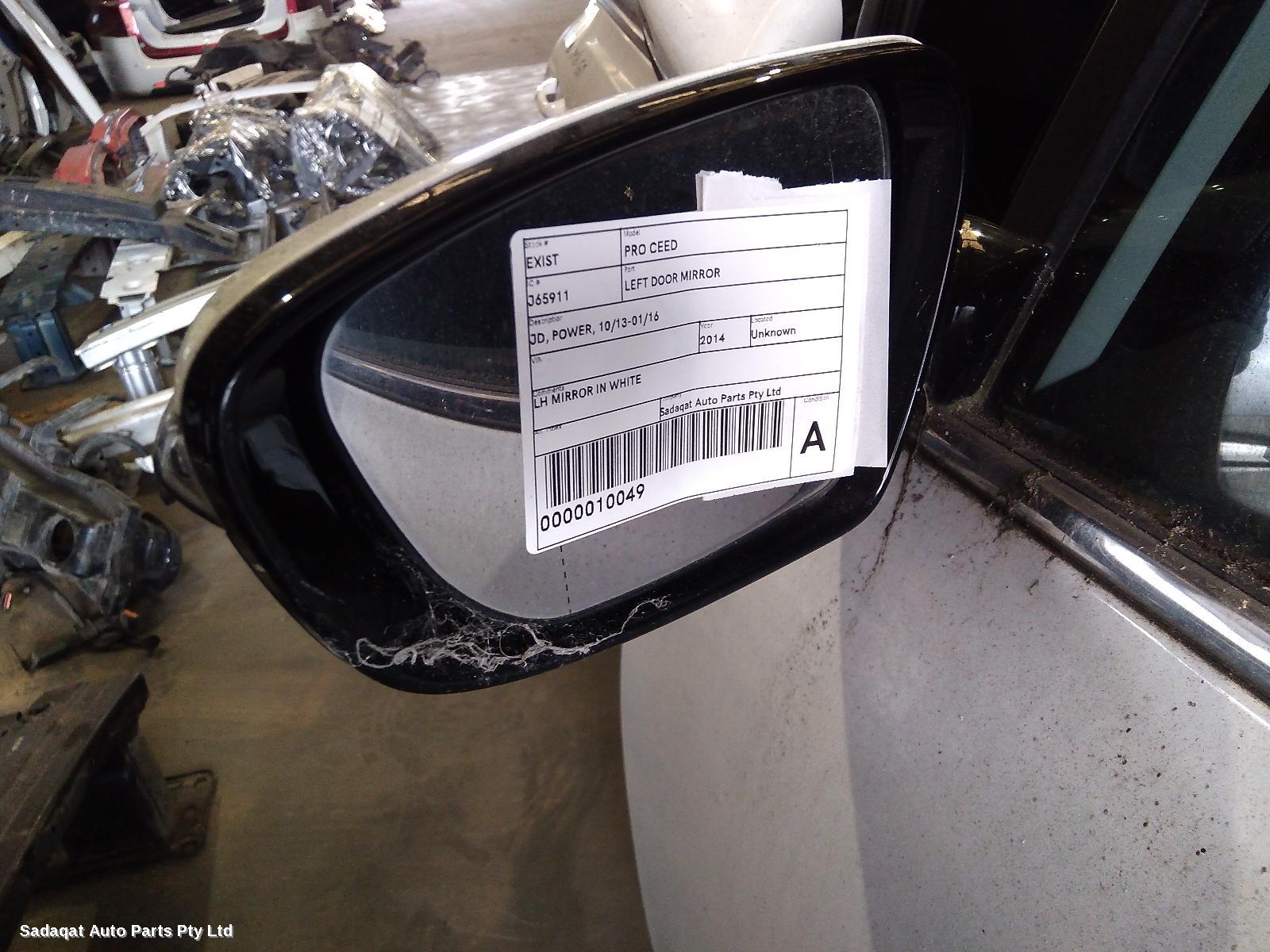 Kia Pro Ceed Left Door Mirror