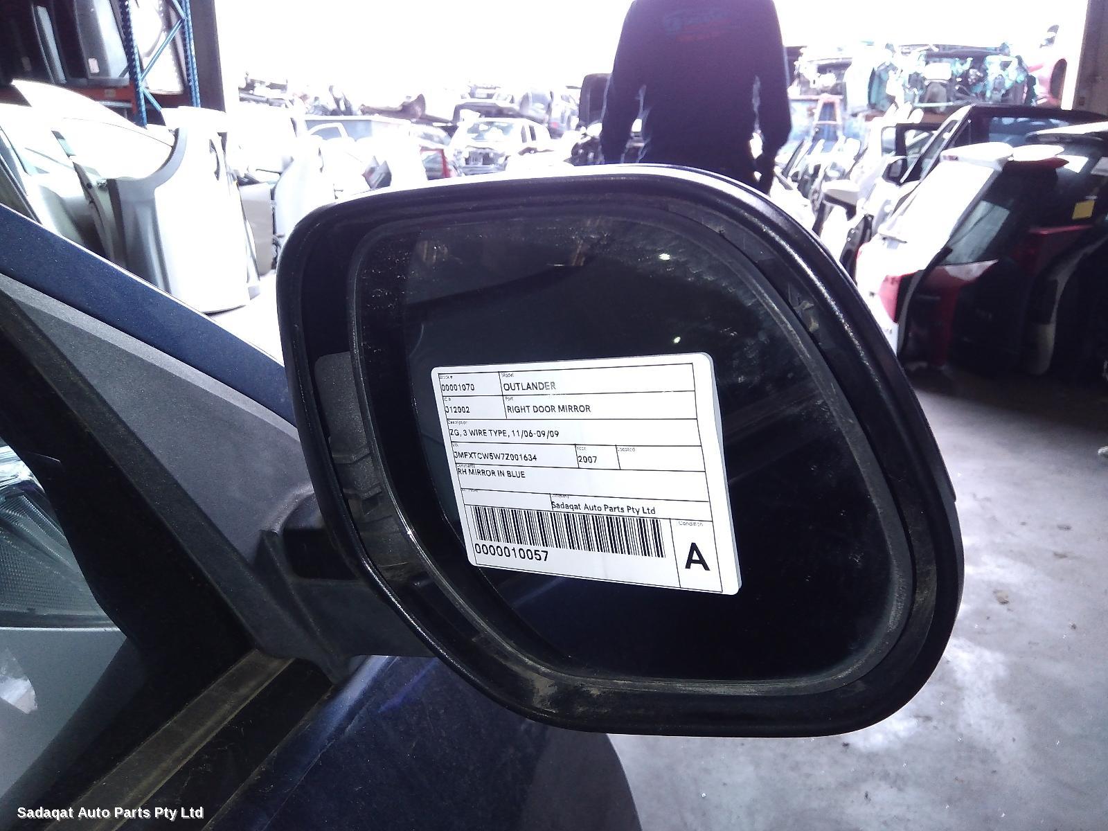 Mitsubishi Outlander Right Door Mirror