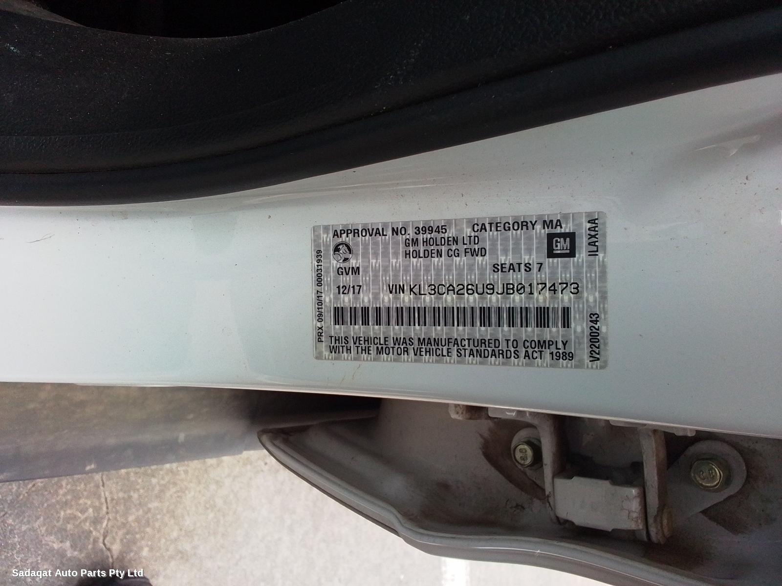 Holden Captiva 3rd Seat