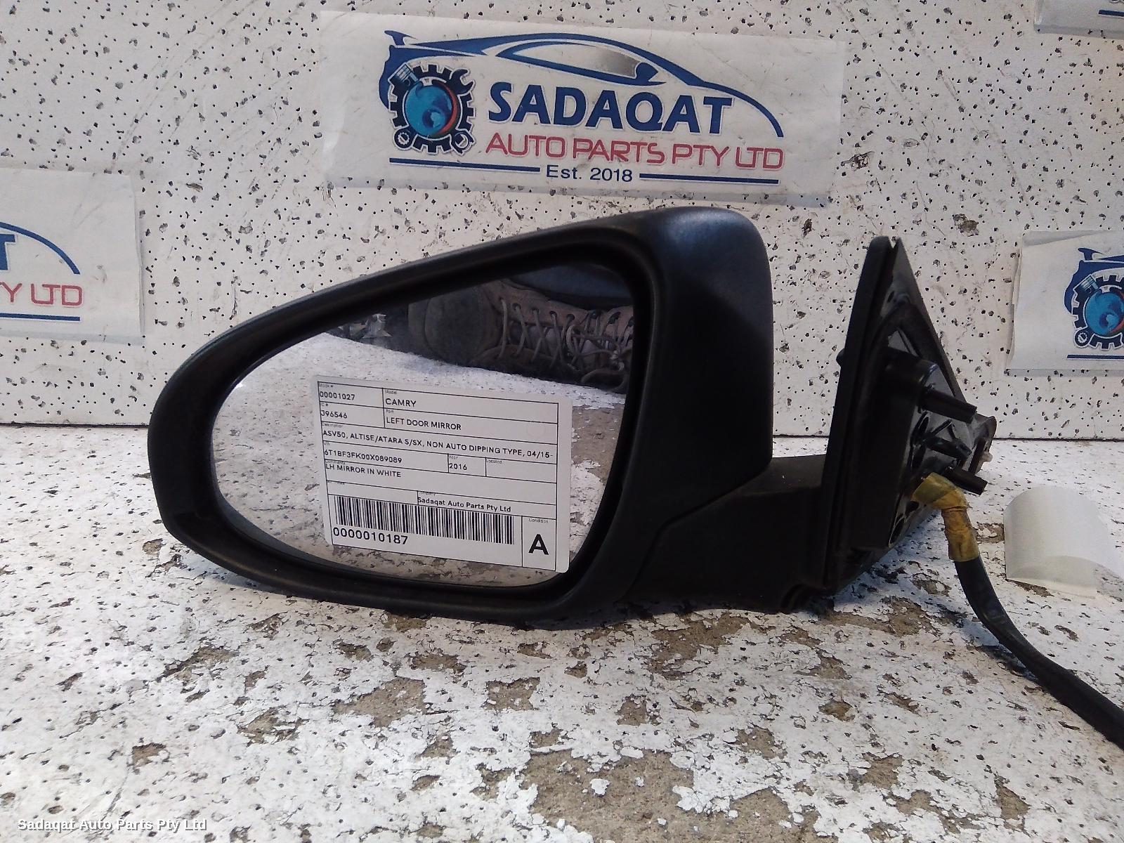 Toyota Camry Left Door Mirror
