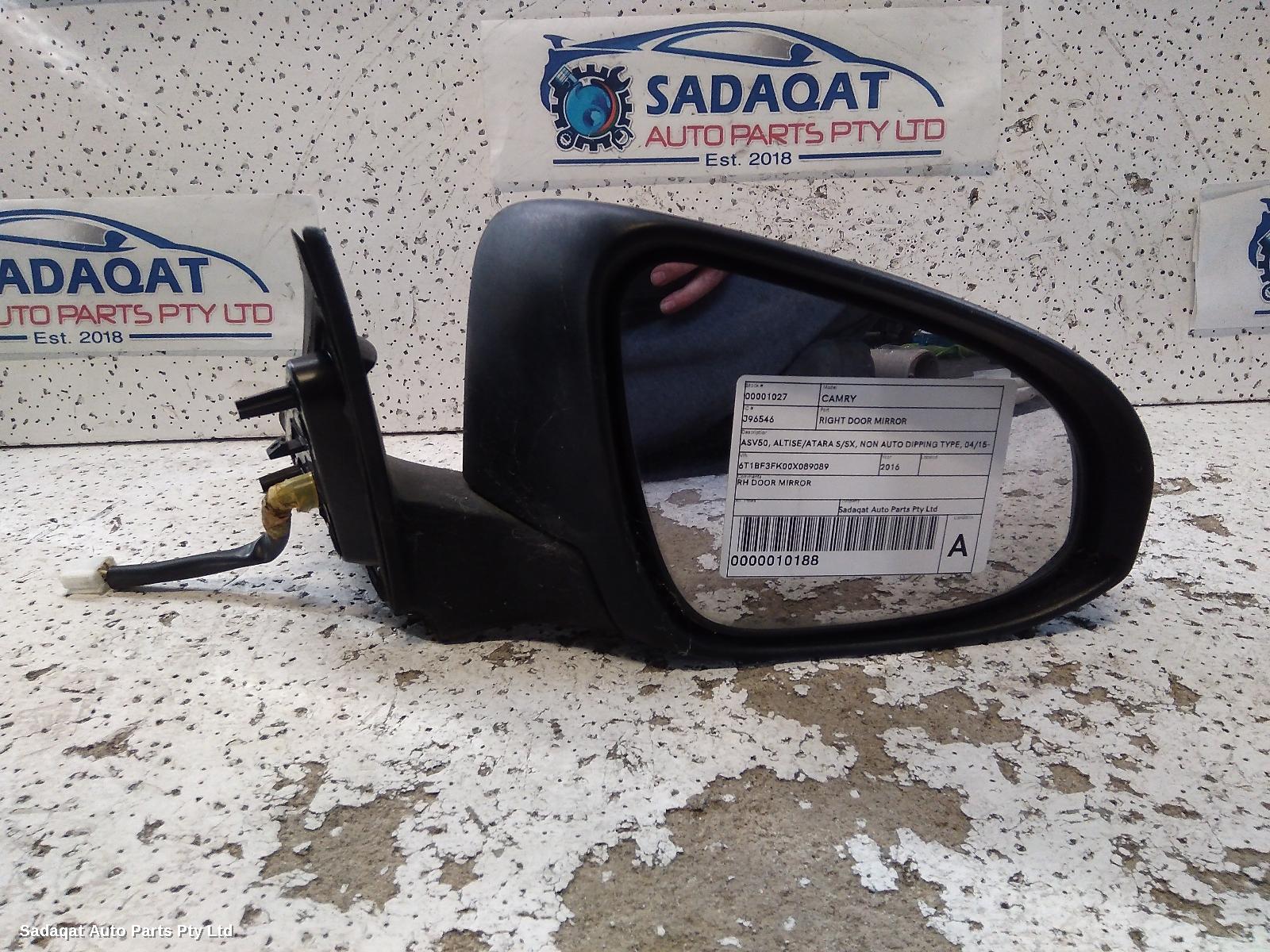 Toyota Camry Right Door Mirror