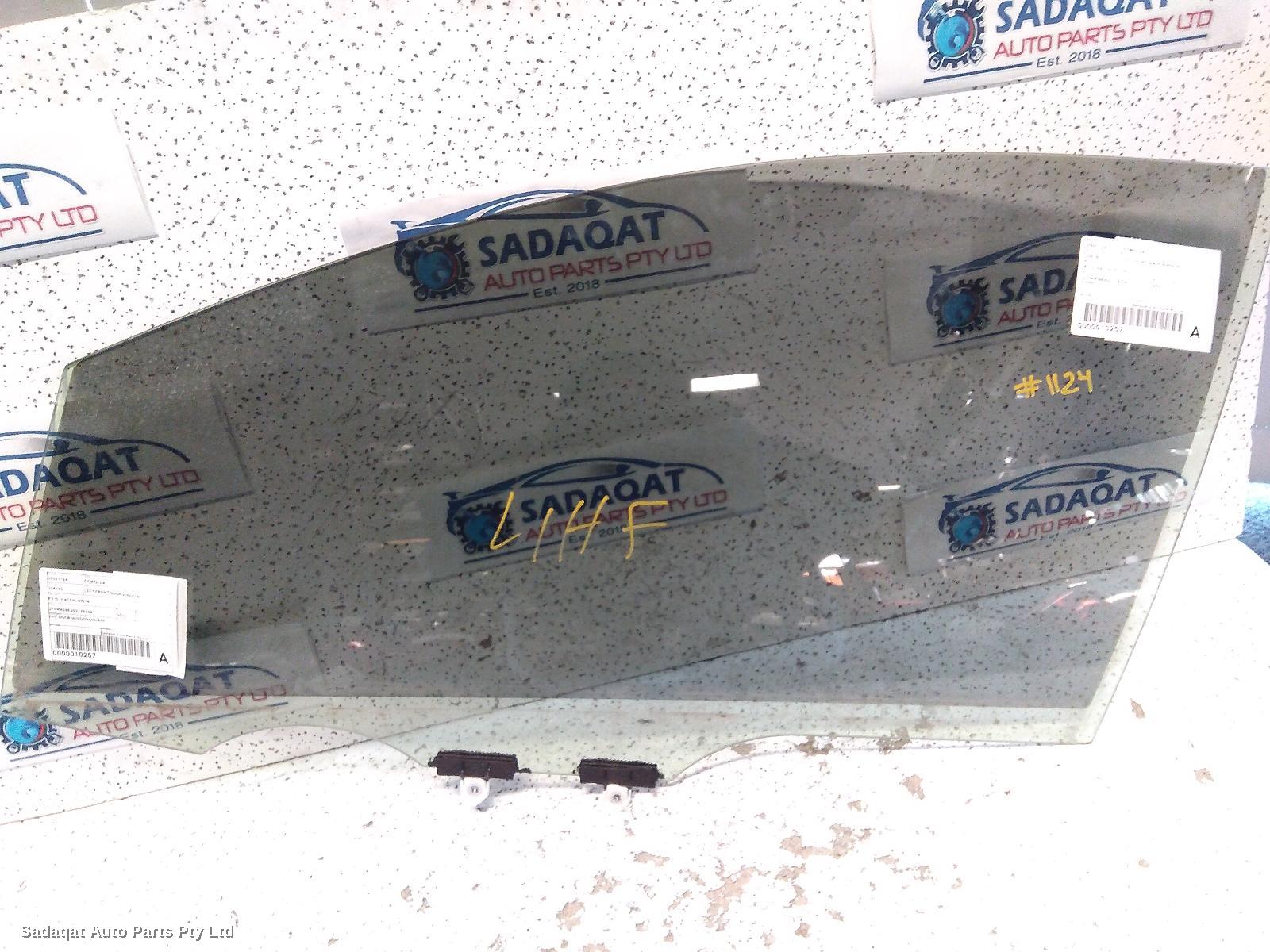 Toyota Corolla Left Front Door Window