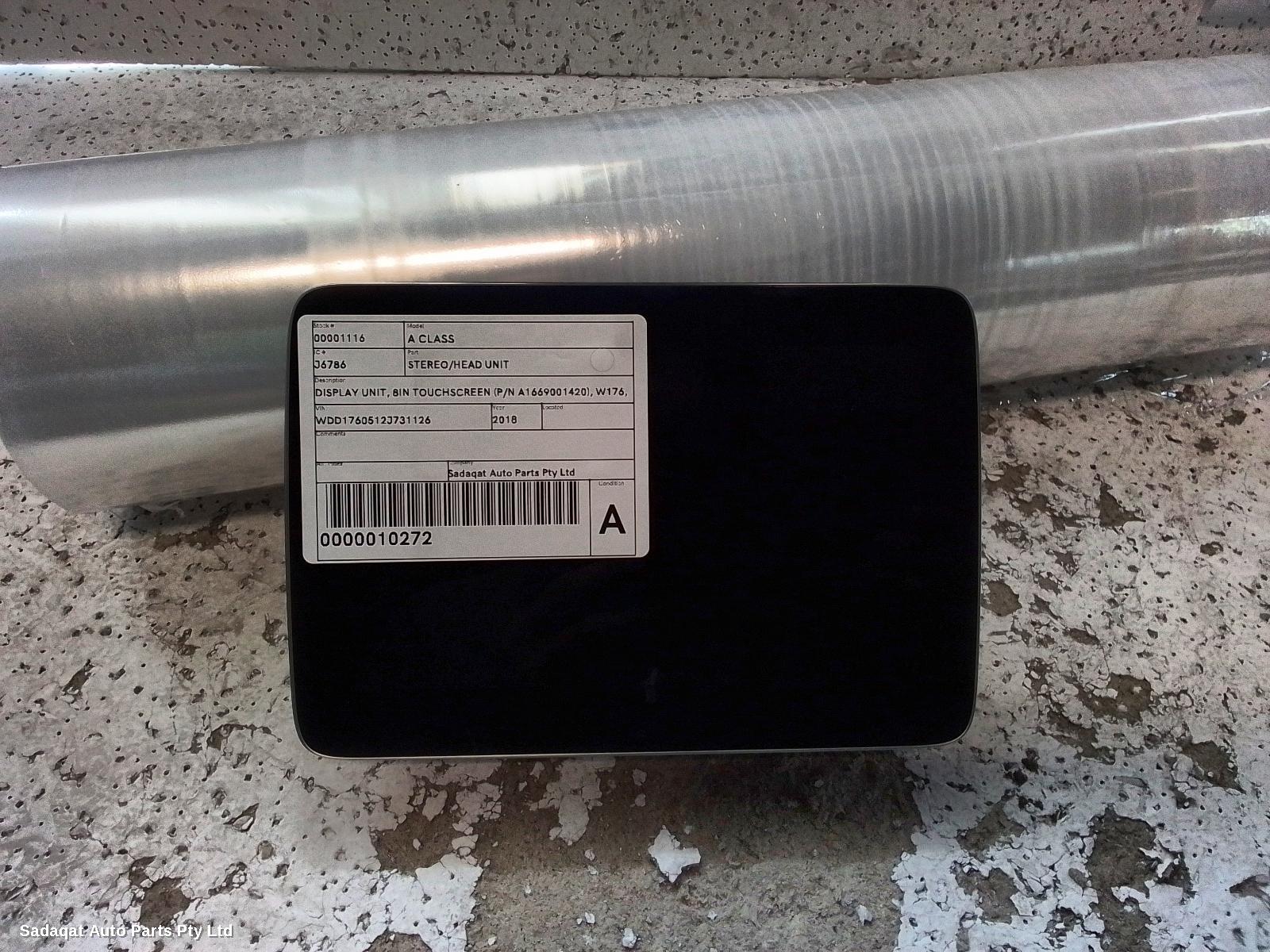 Mercedes A Class Radio/cd/dvd/sat/tv