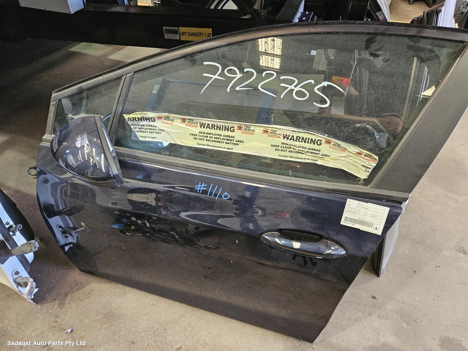 Holden Astra Left Front Door