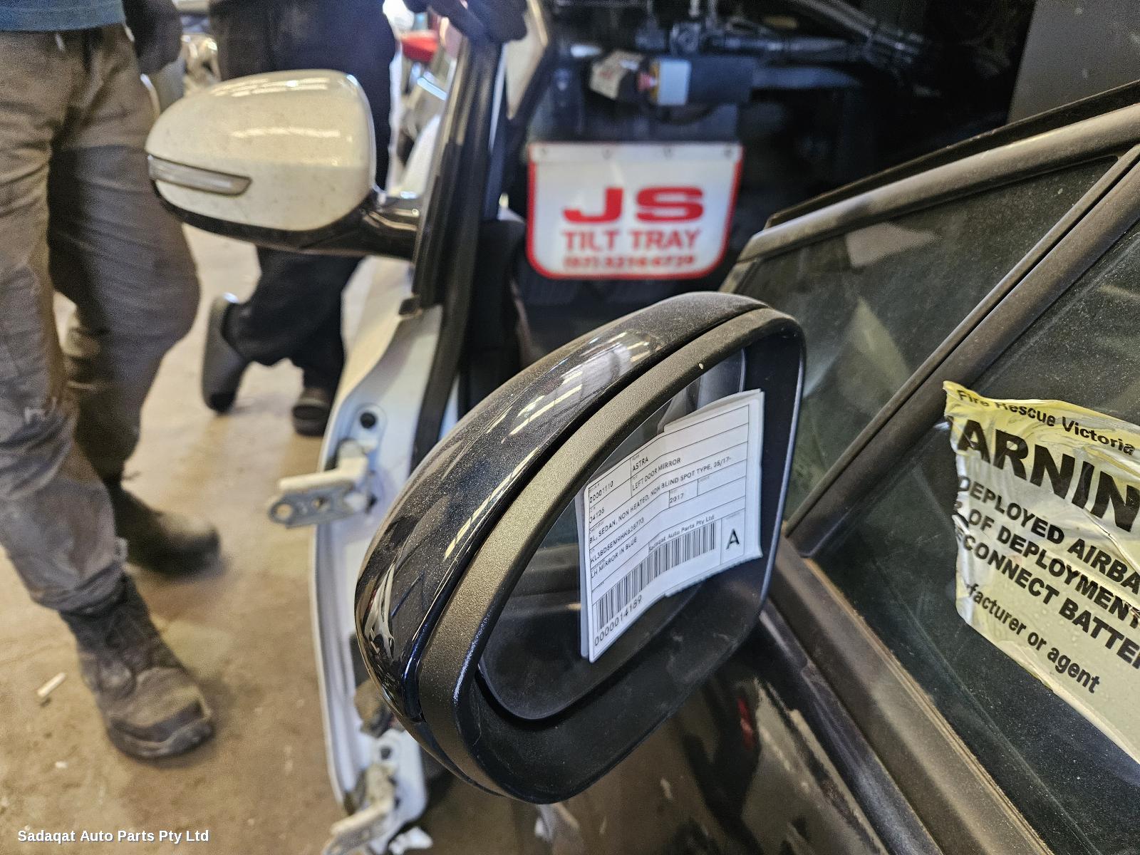 Holden Astra Left Door Mirror