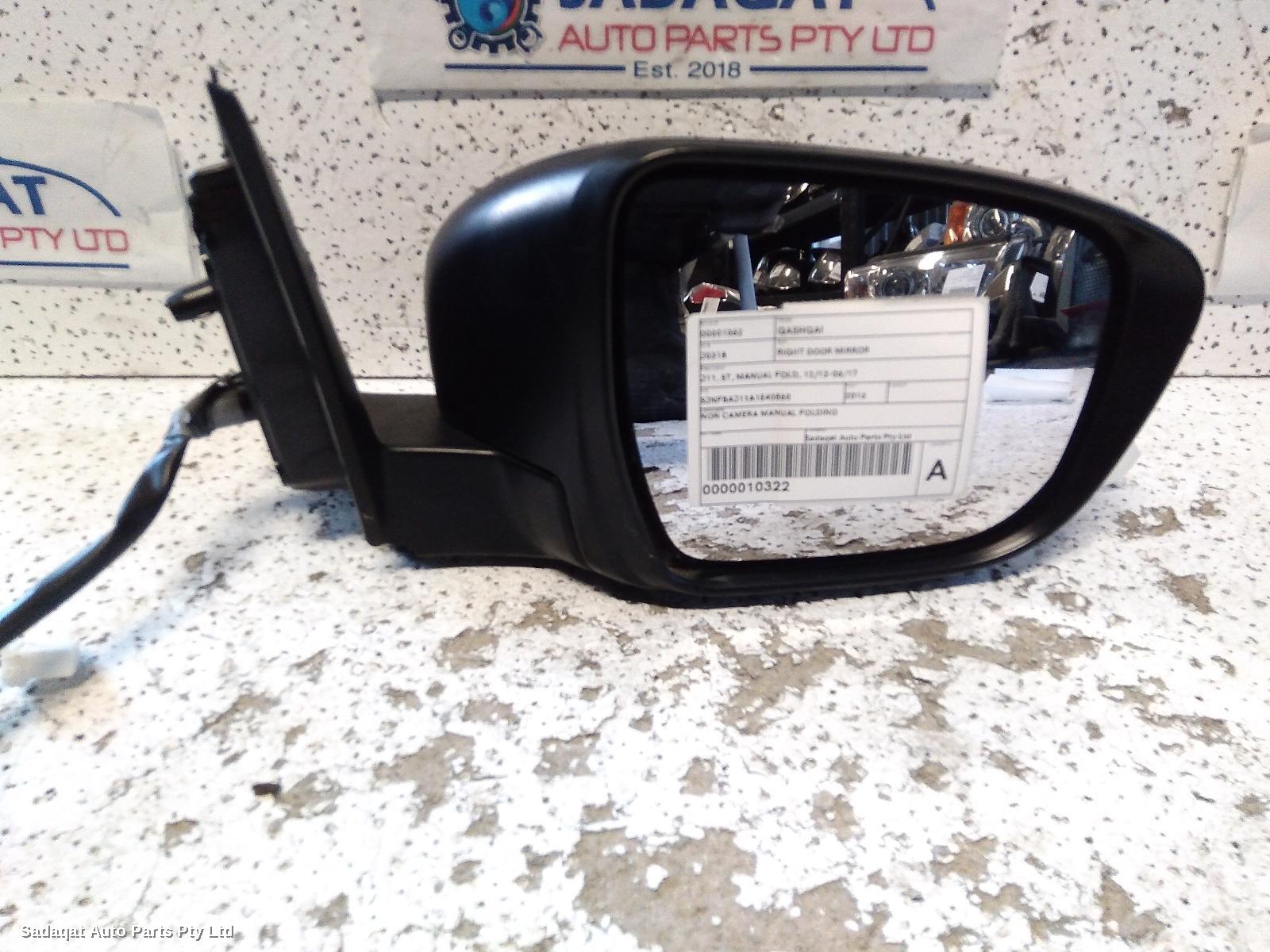 Nissan Qashqai Right Door Mirror