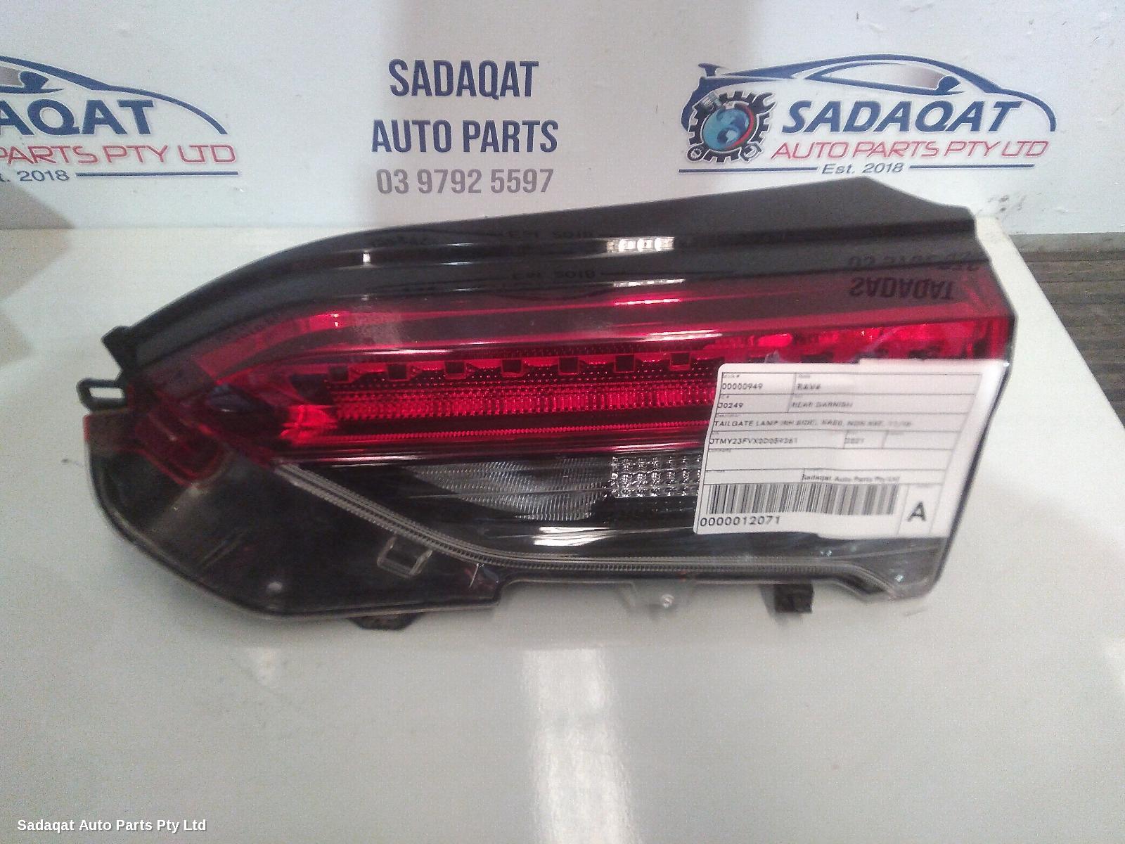 Toyota Rav4 Rear Garnish