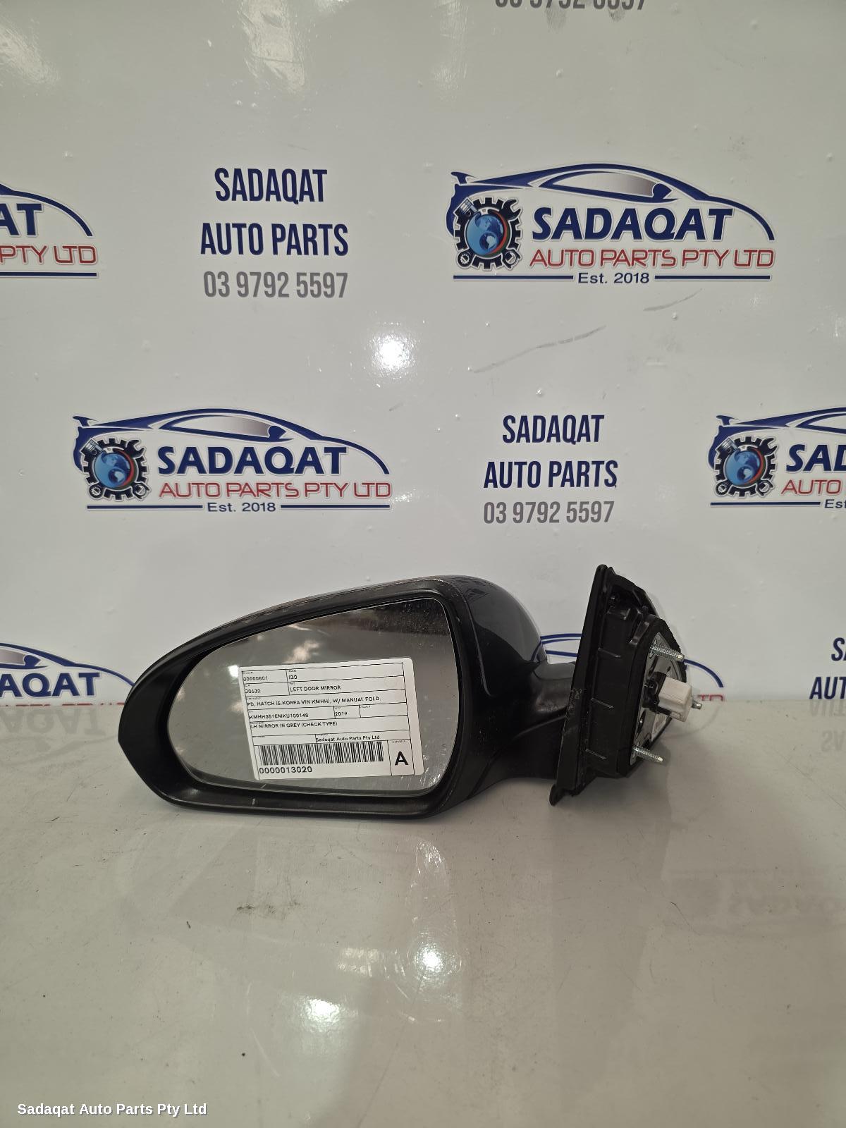 Hyundai I30 Left Door Mirror