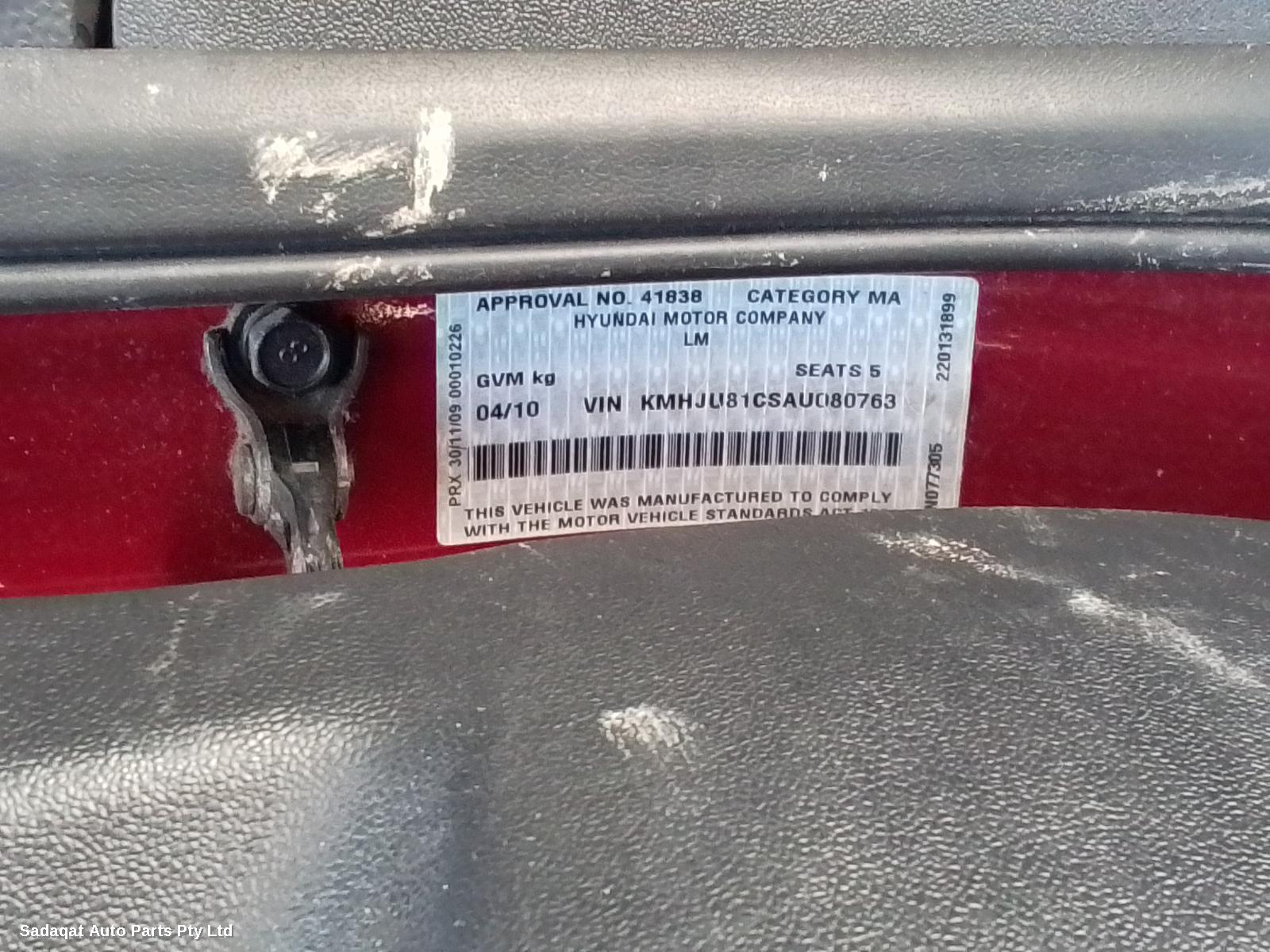 Hyundai Ix35 Differential Centre