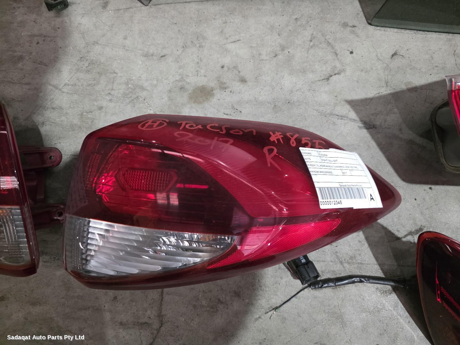 Hyundai Tucson Right Taillight