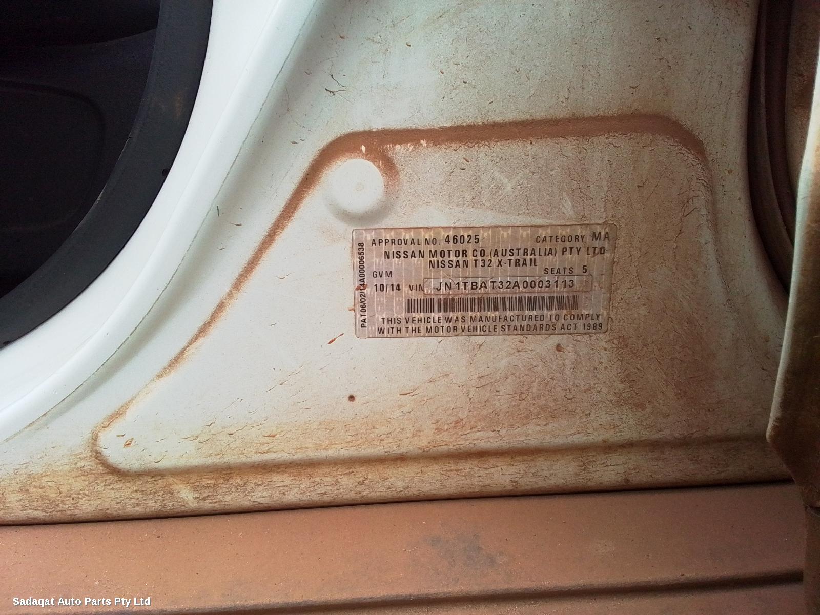 Nissan Xtrail Rear Bumper