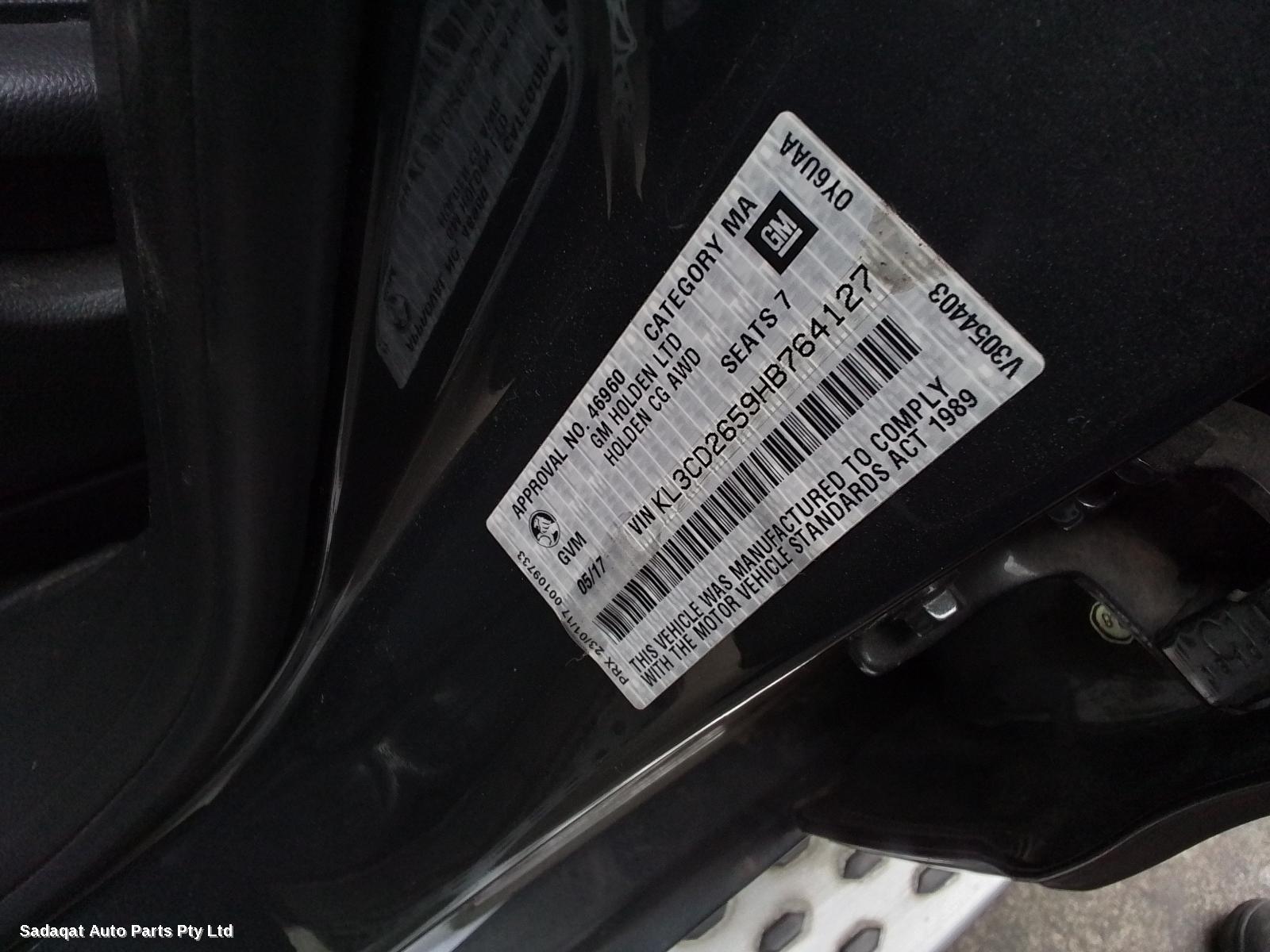 Holden Captiva 3rd Seat