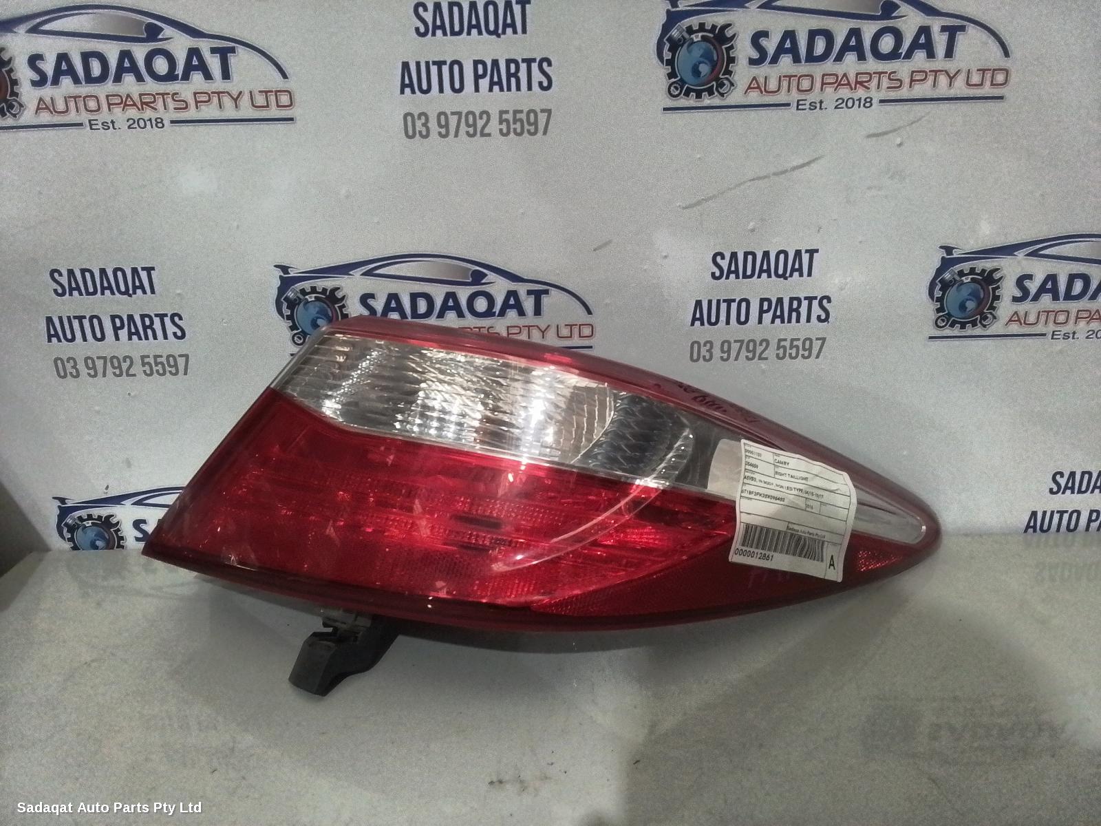 Toyota Camry Right Taillight