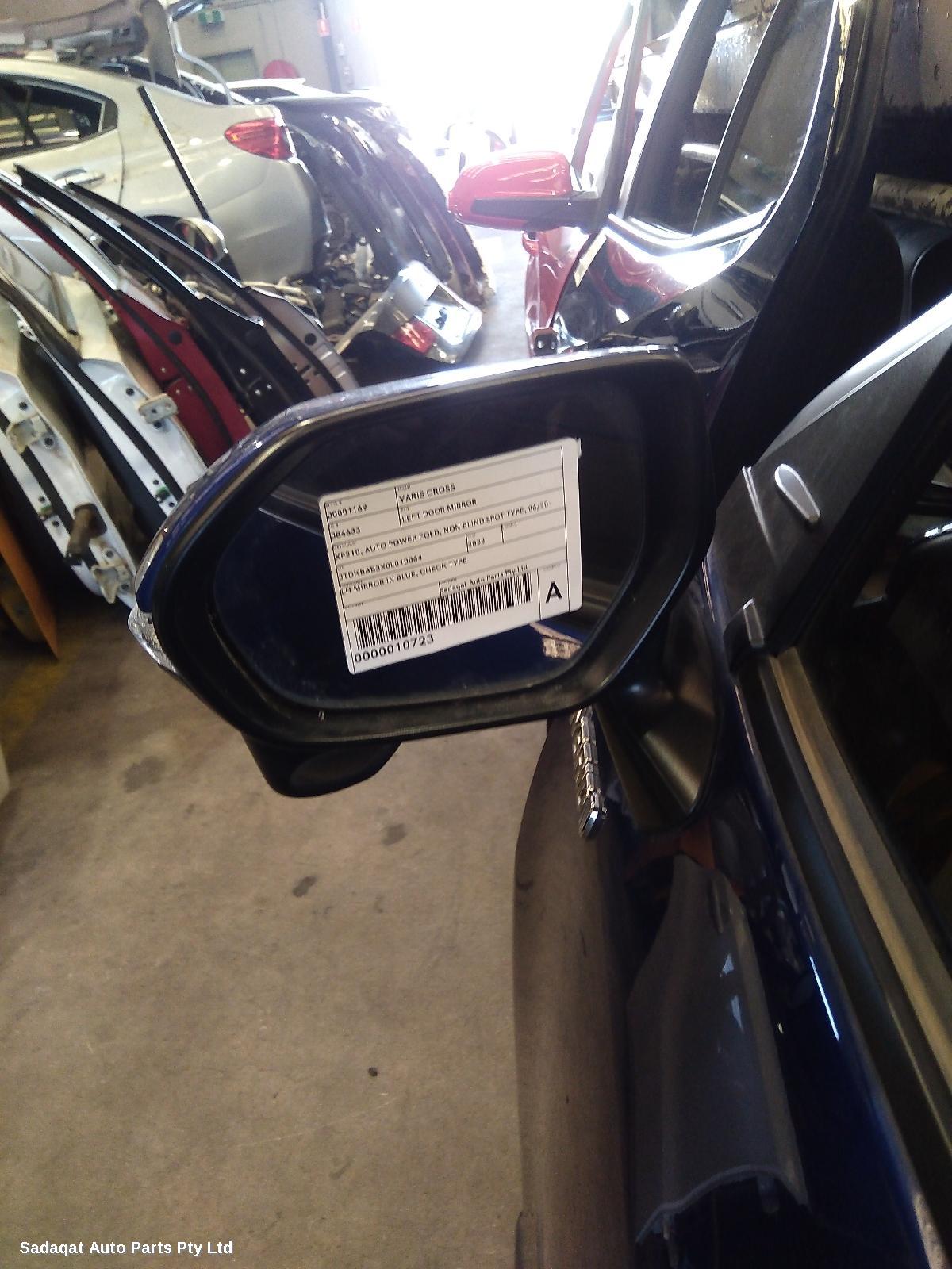 Toyota Yaris Cross Left Door Mirror
