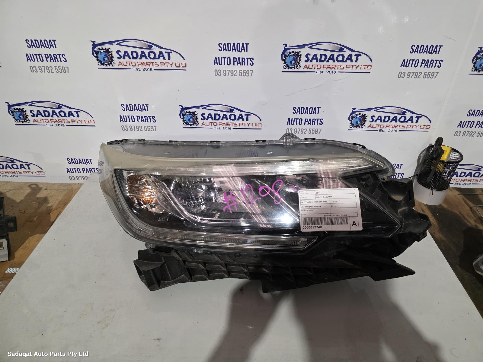 Honda Crv Right Headlamp