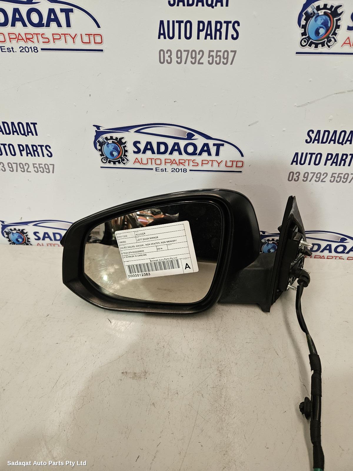 Toyota Kluger Left Door Mirror