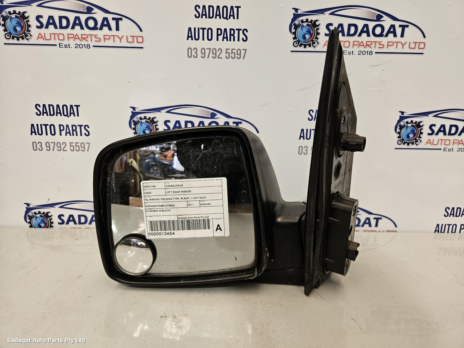 Hyundai Iload/imax Left Door Mirror