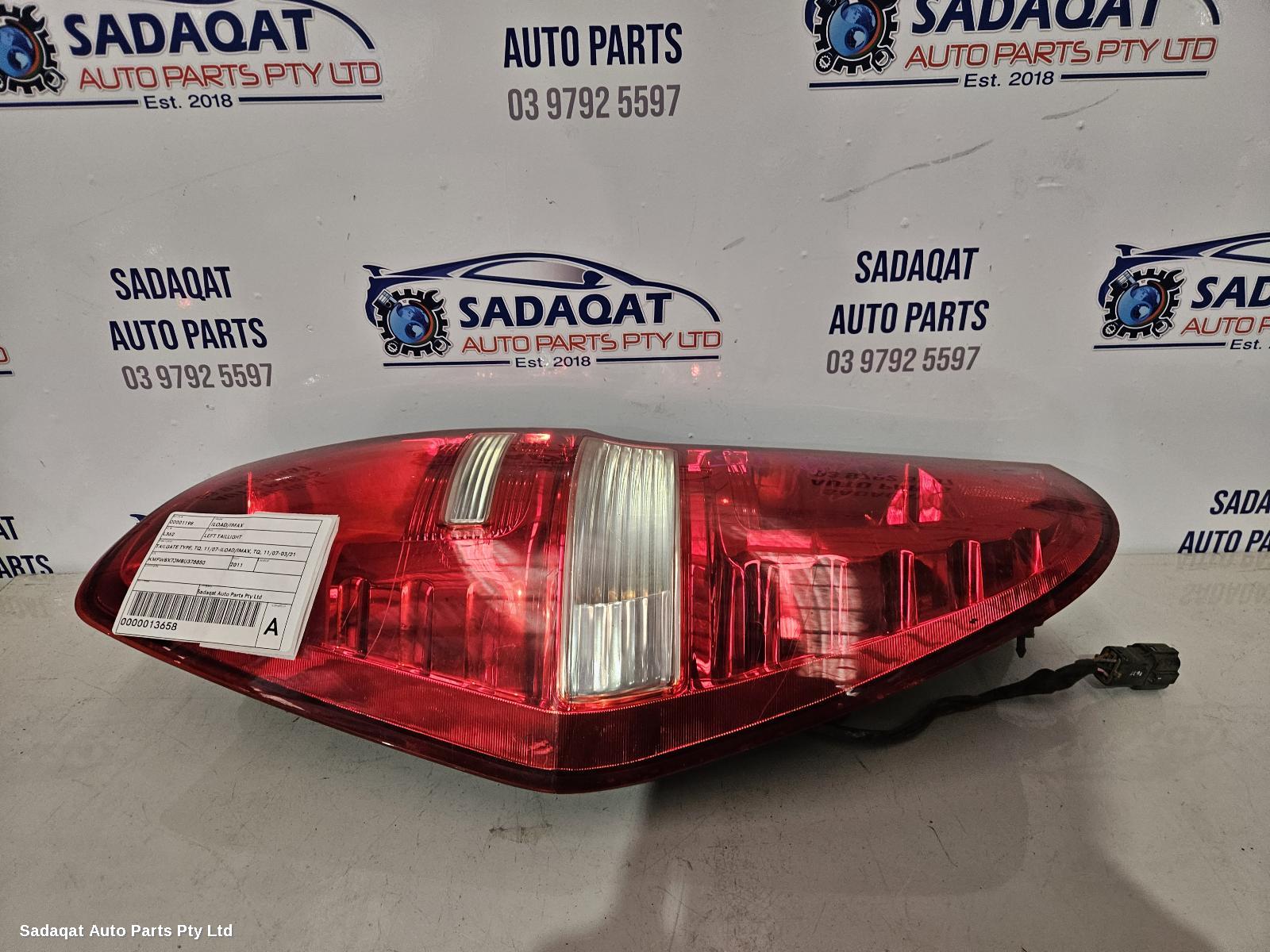Hyundai Iload/imax Left Taillight
