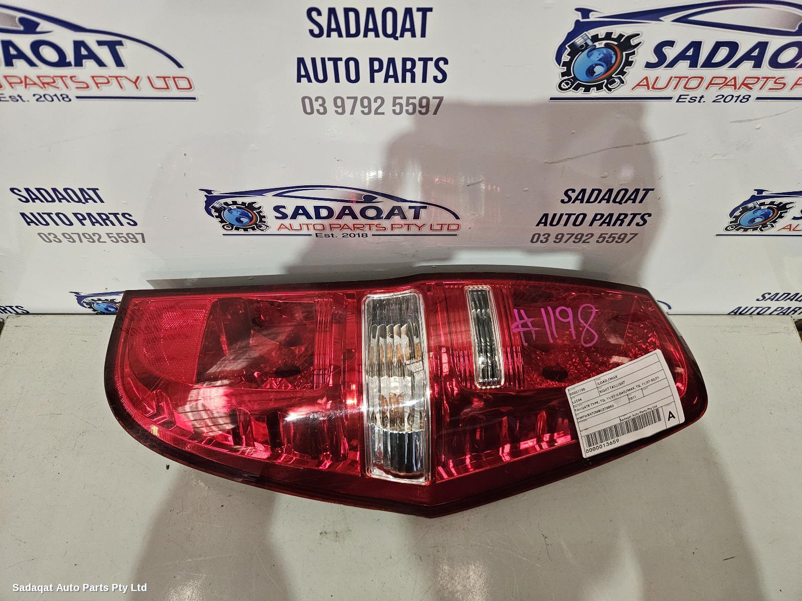 Hyundai Iload/imax Right Taillight
