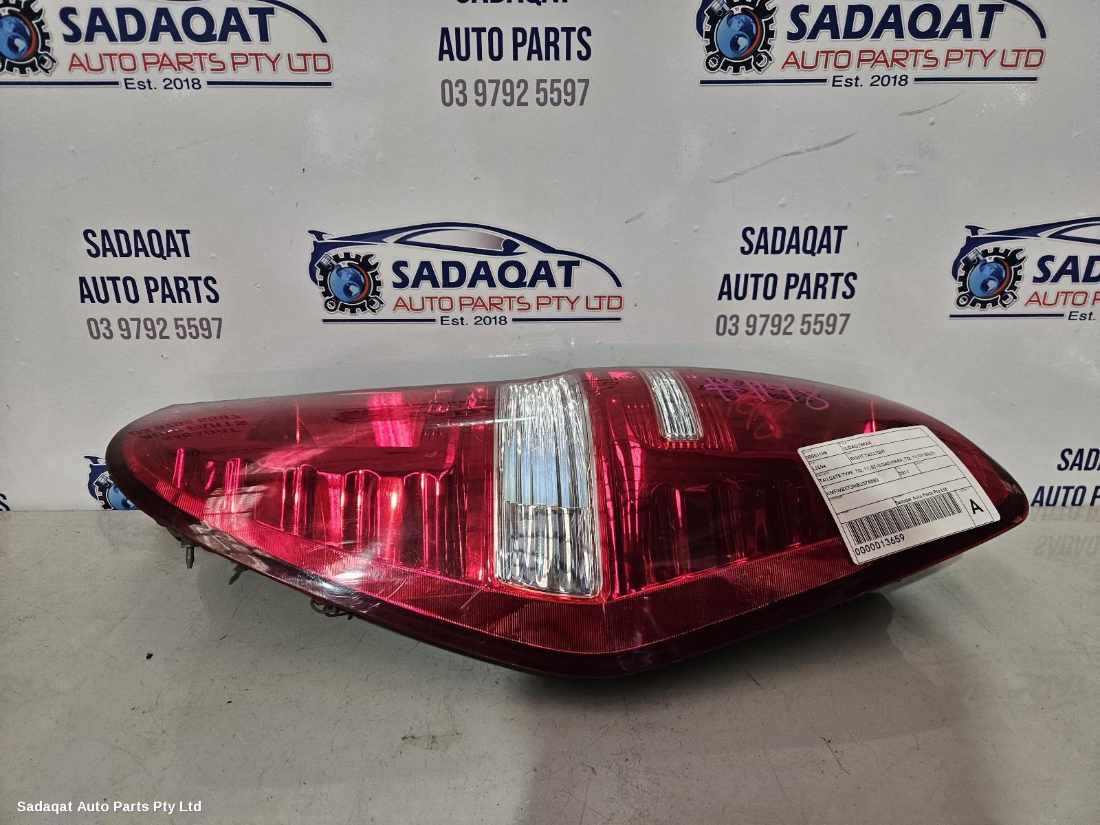 Hyundai Iload/imax Right Taillight