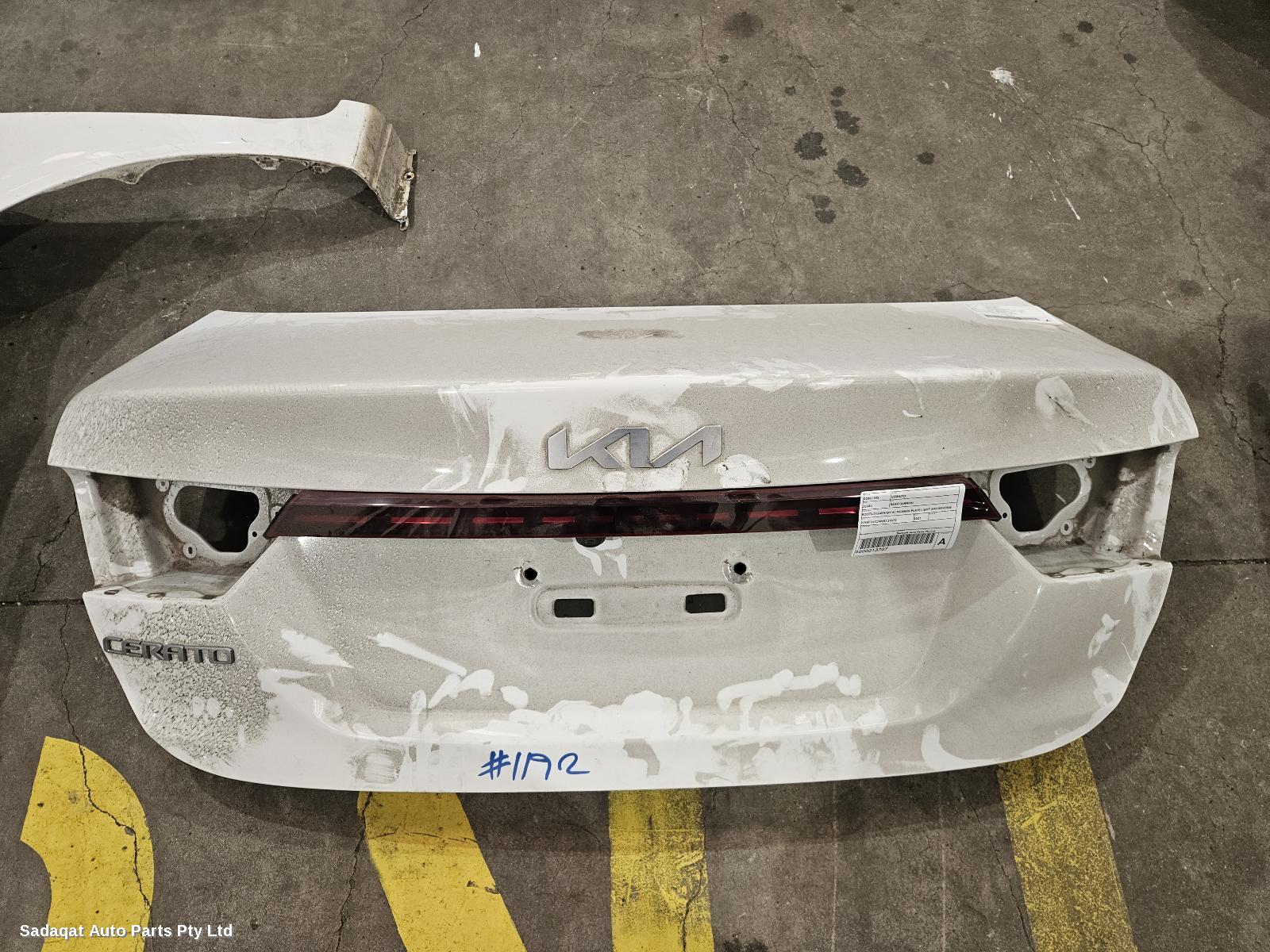 Kia Cerato Rear Garnish