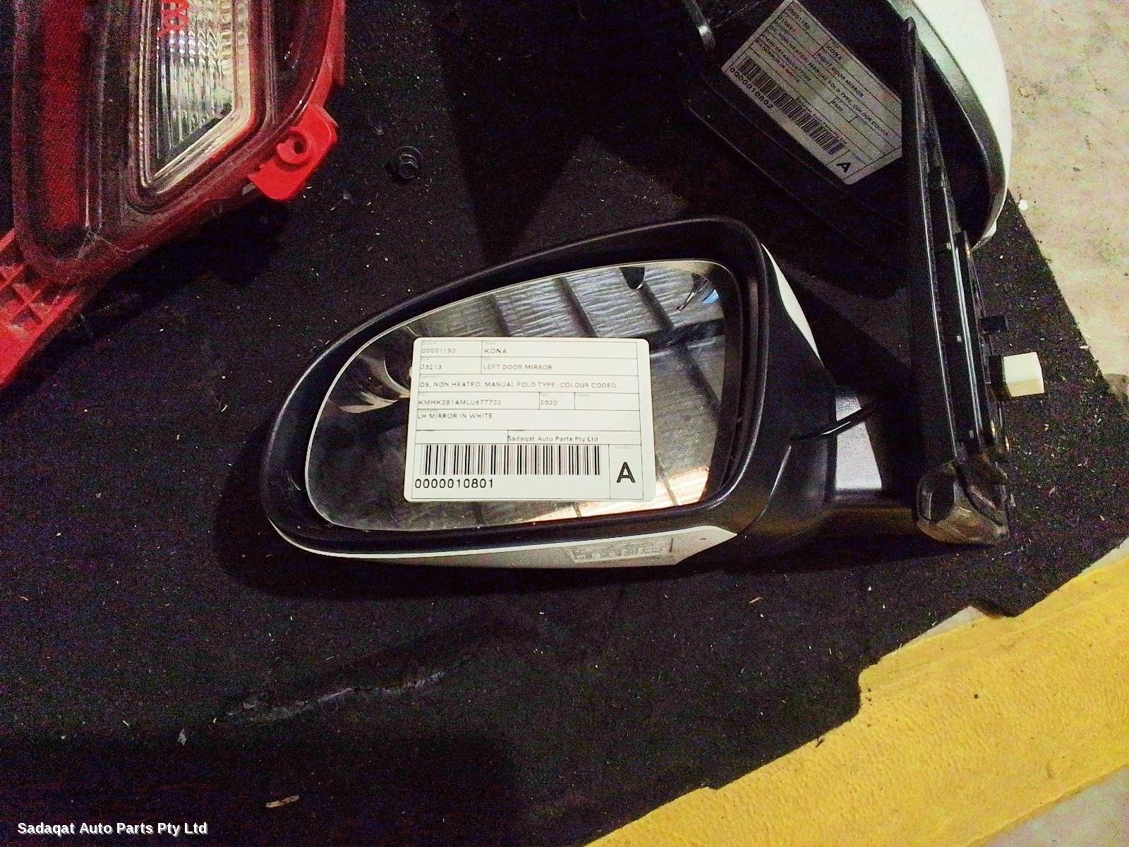 Hyundai Kona Left Door Mirror