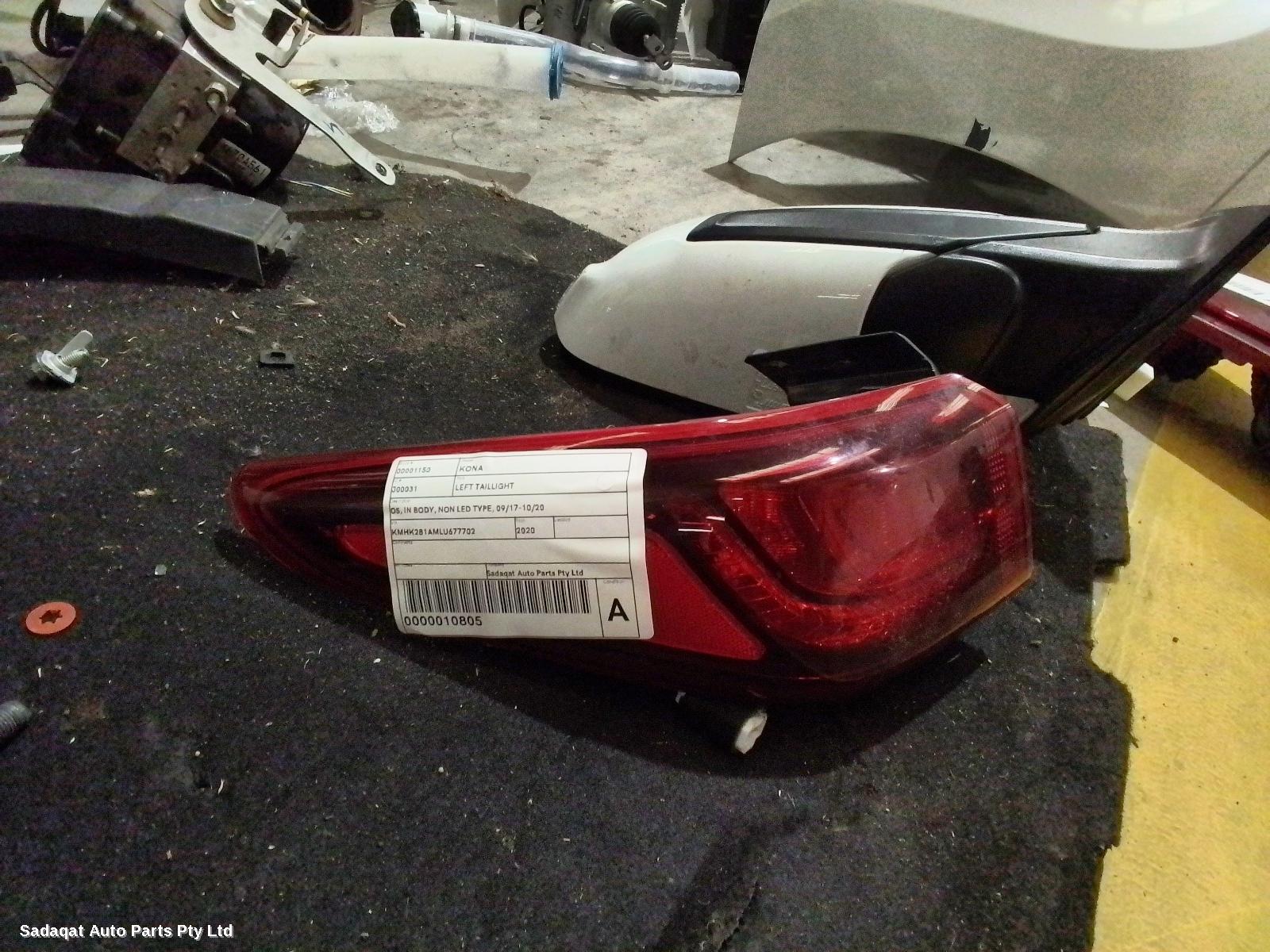 Hyundai Kona Left Taillight