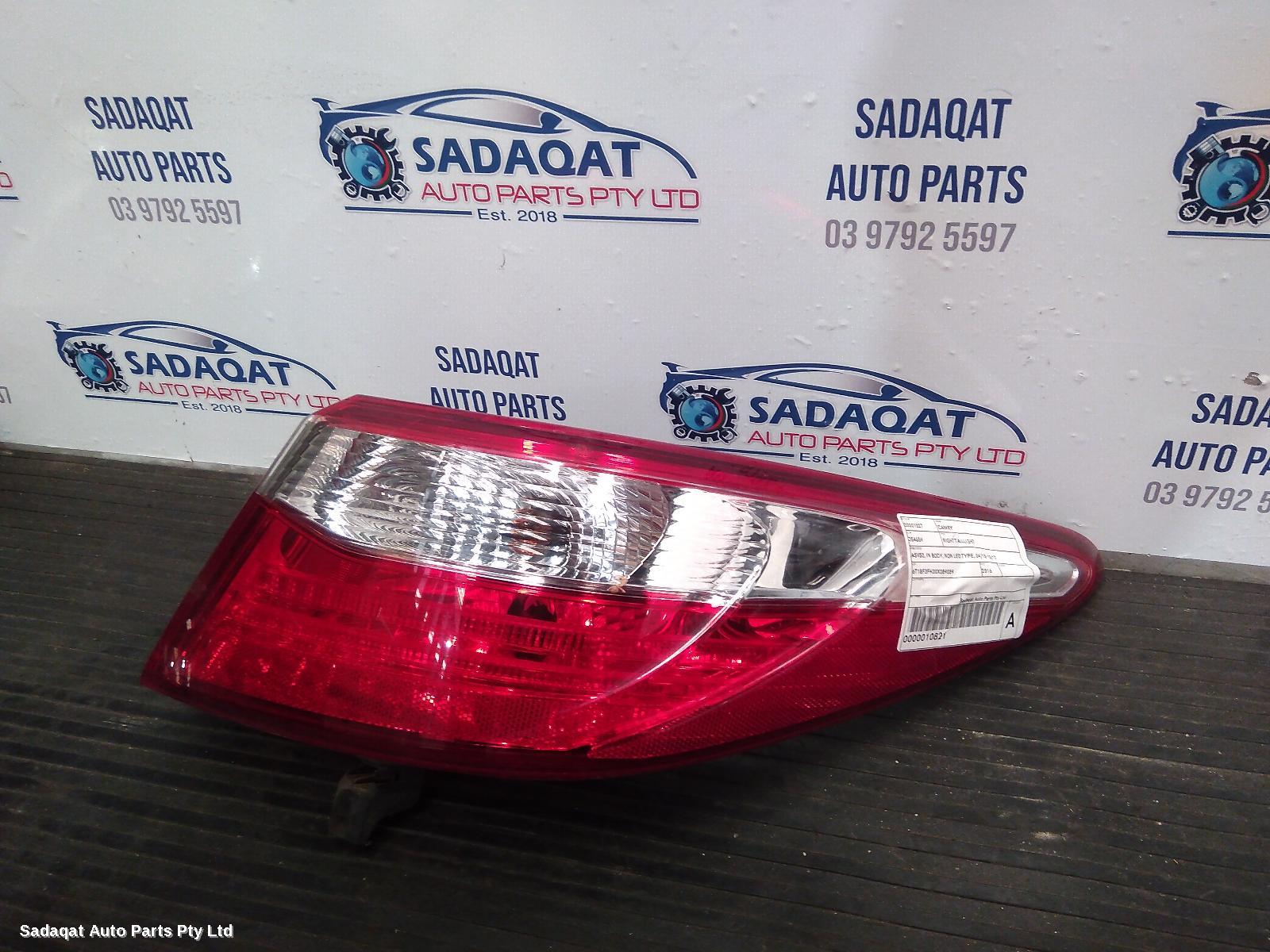Toyota Camry Right Taillight