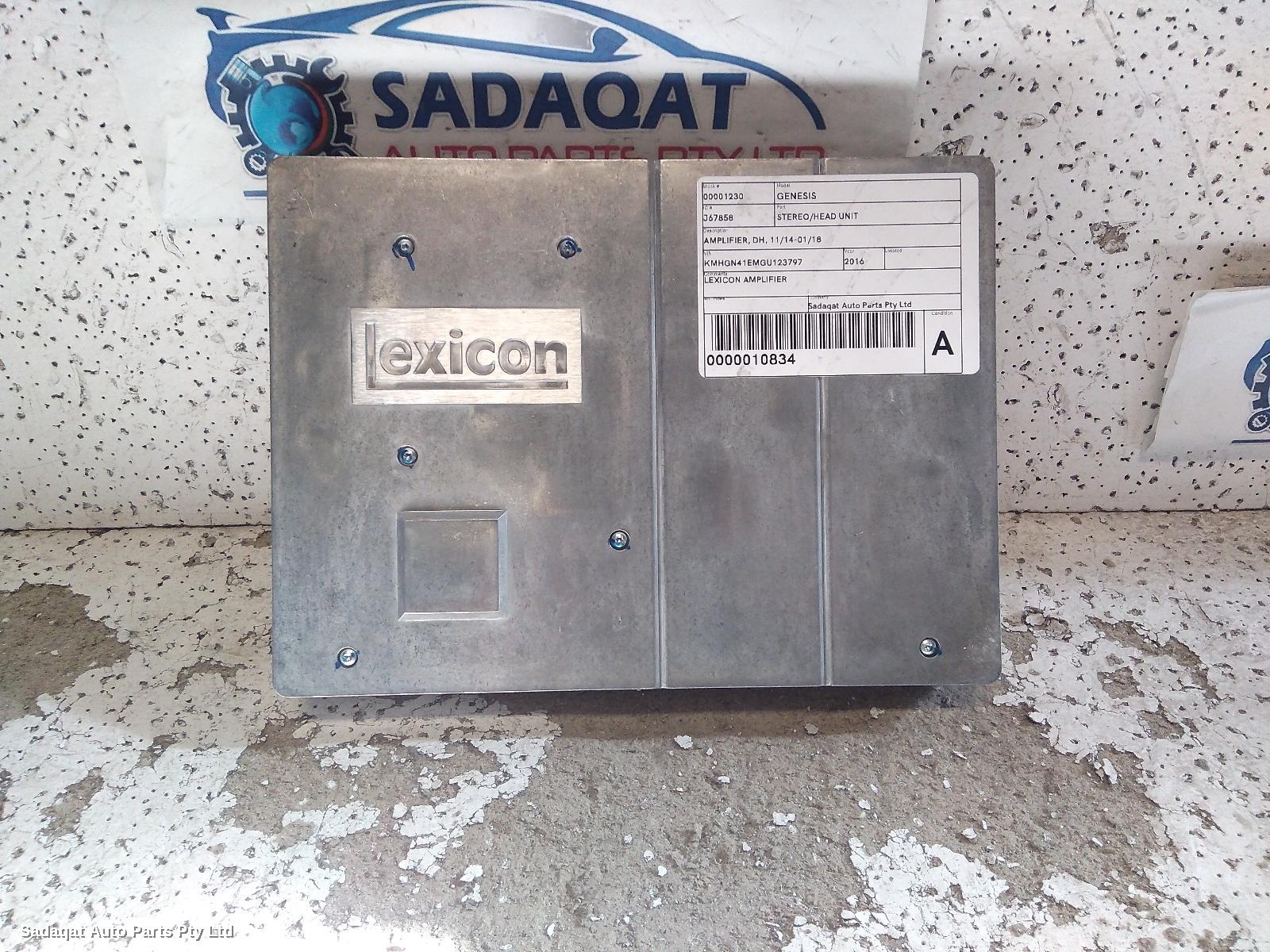 Hyundai Genesis Radio/cd/dvd/sat/tv