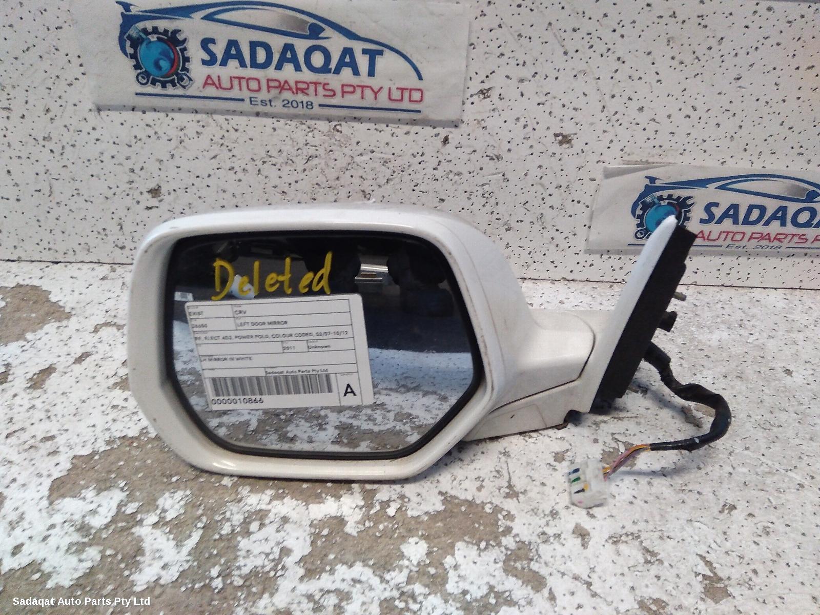 Honda Crv Left Door Mirror