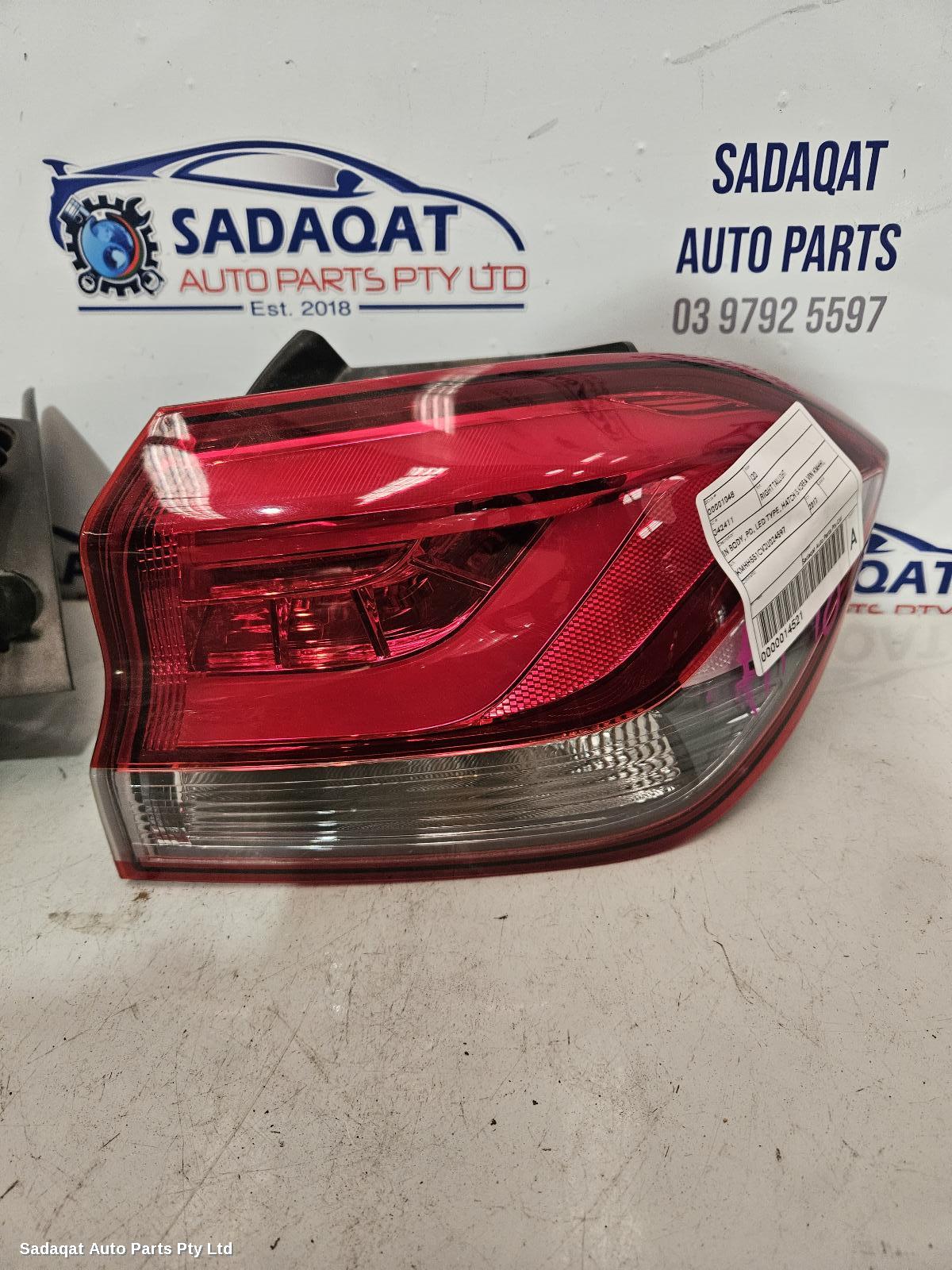 Hyundai I30 Right Taillight