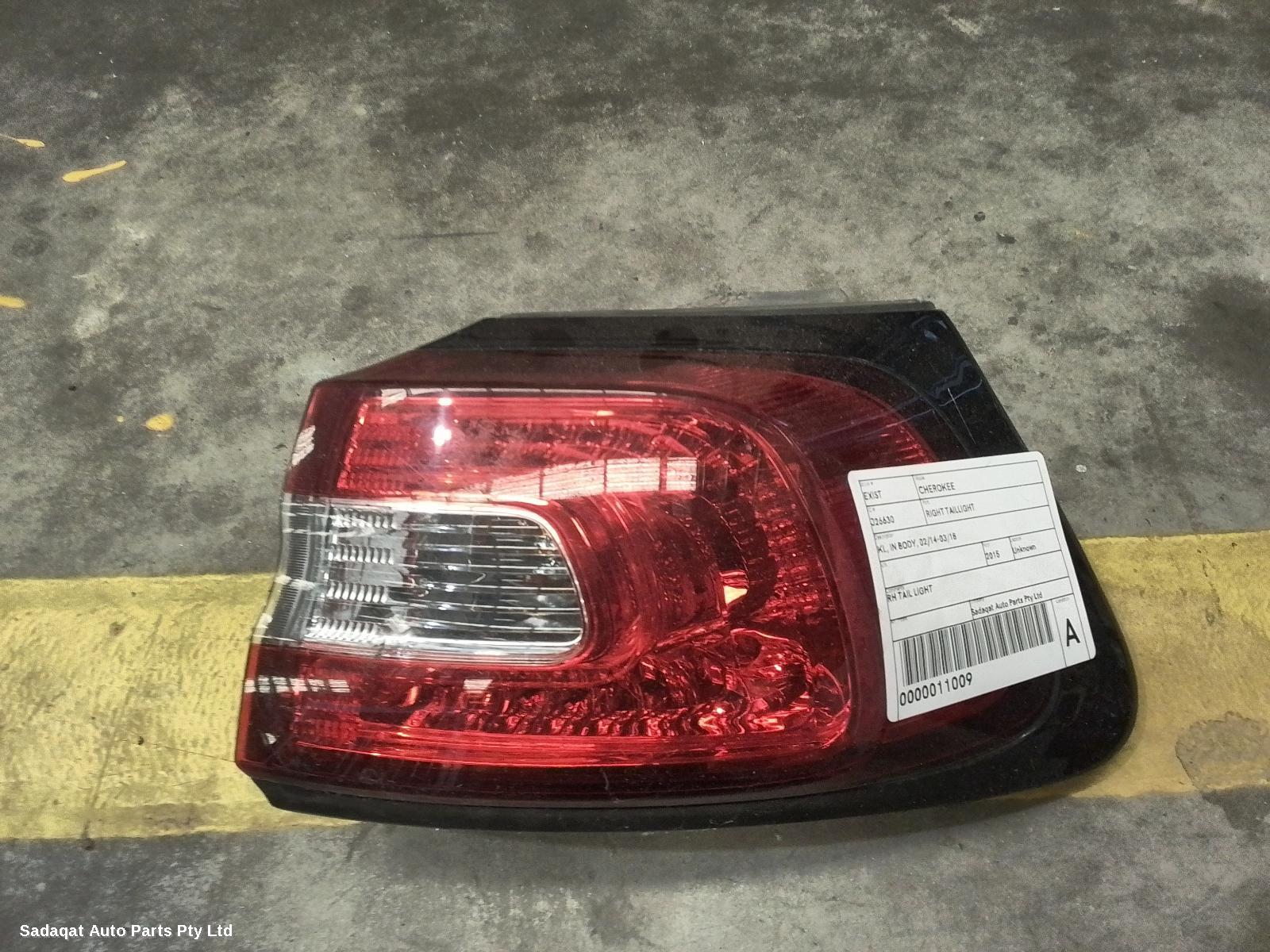 Jeep Cherokee Right Taillight