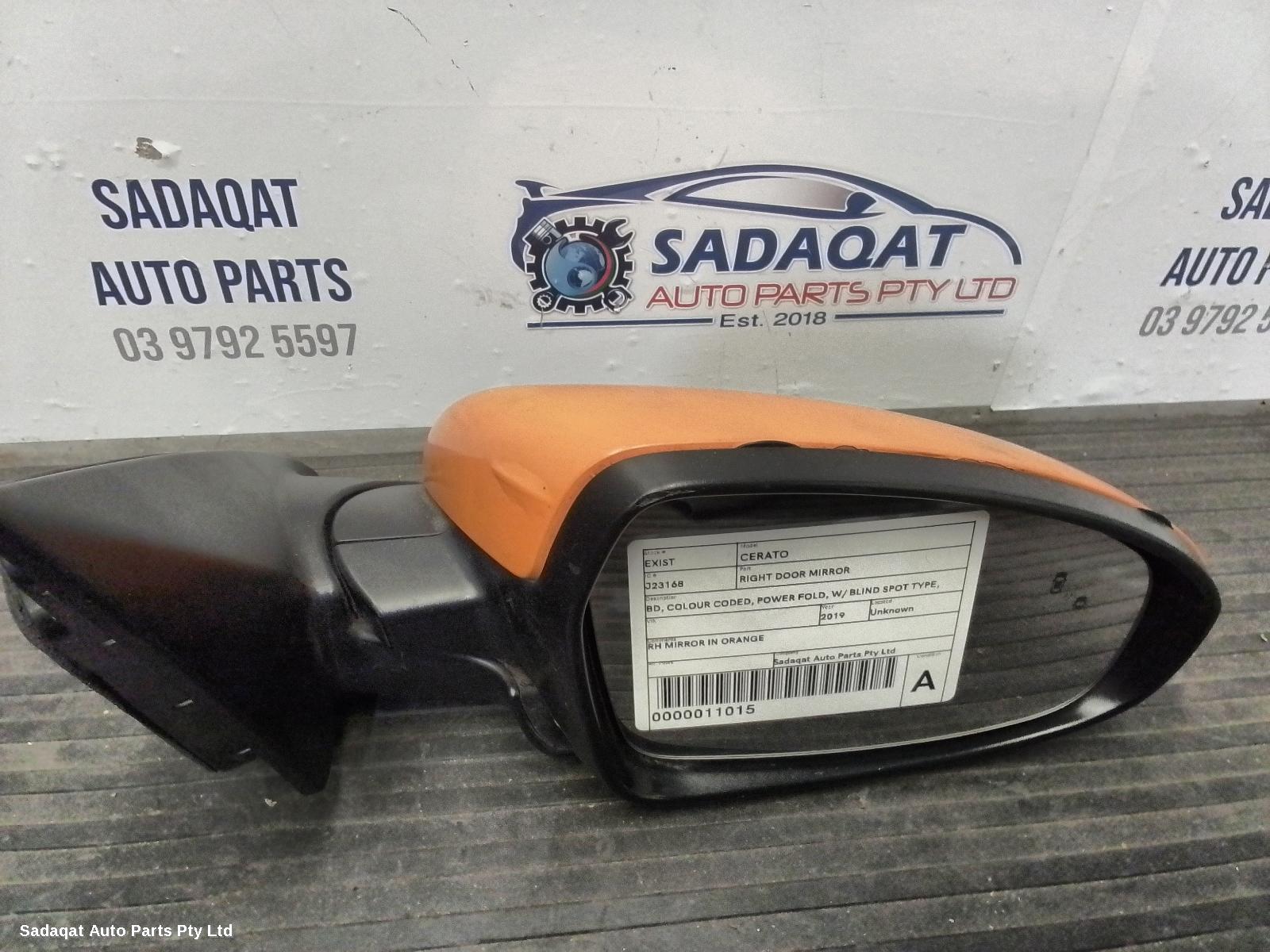 Kia Cerato Right Door Mirror