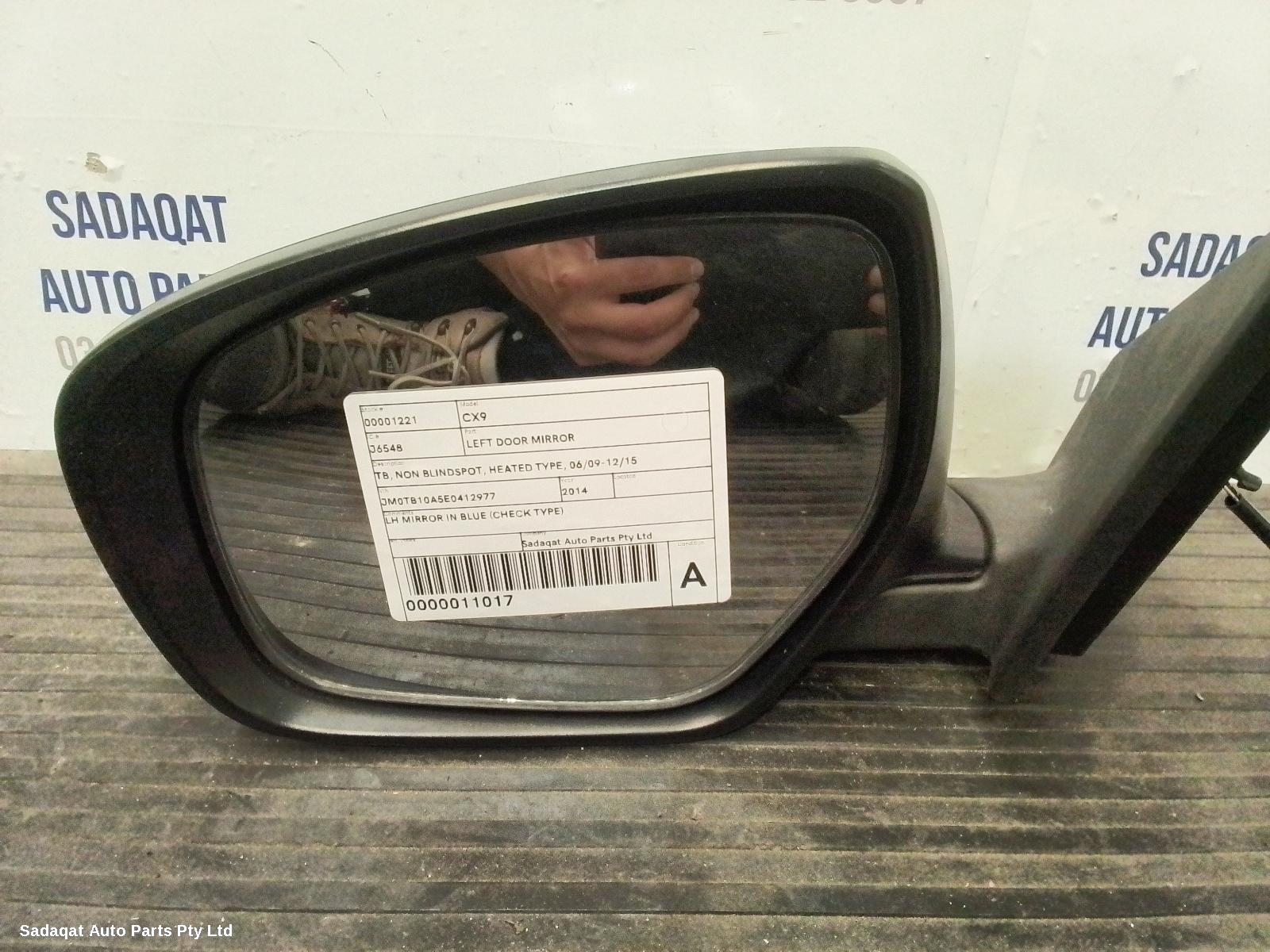 Mazda Cx9 Left Door Mirror