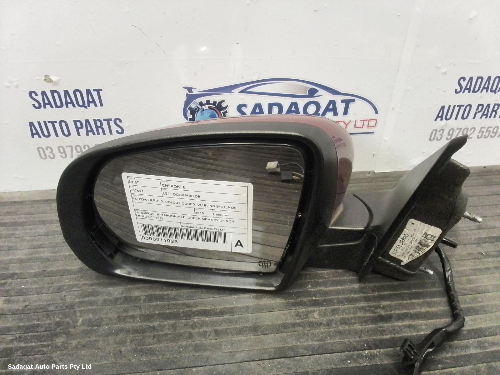 Jeep Cherokee Left Door Mirror