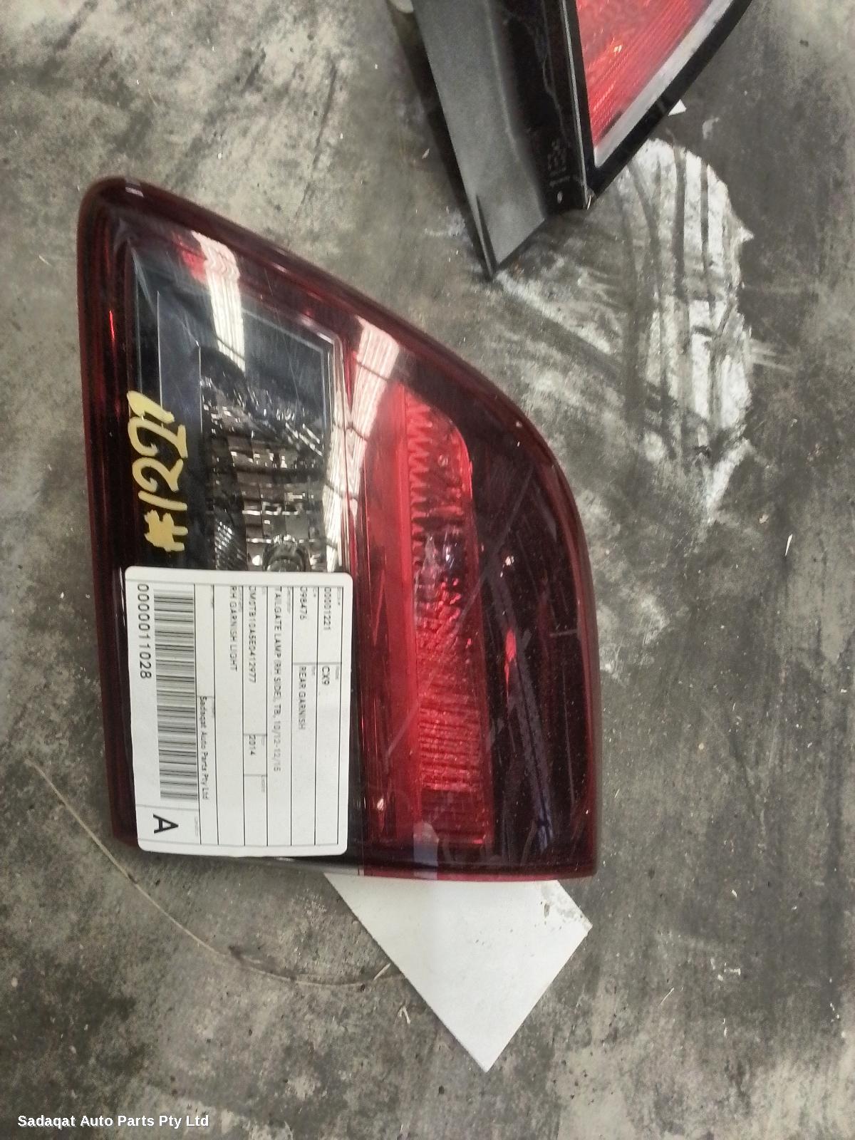 Mazda Cx9 Rear Garnish