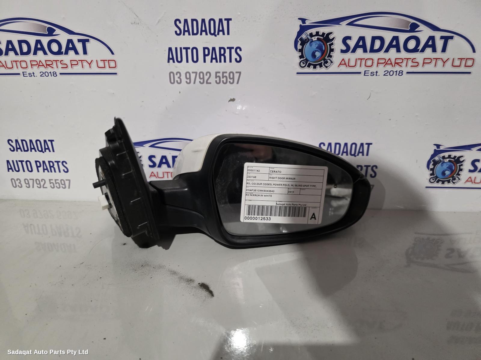 Kia Cerato Right Door Mirror