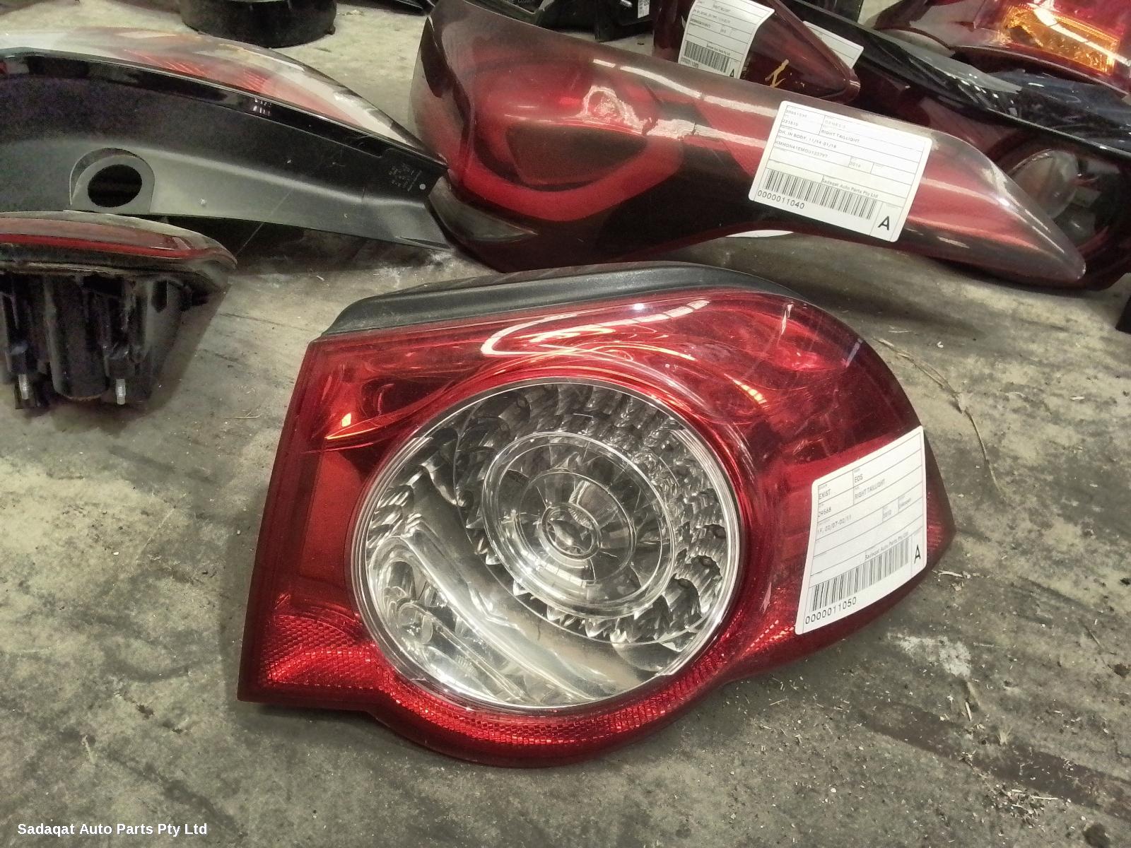 Volkswagen Eos Right Taillight