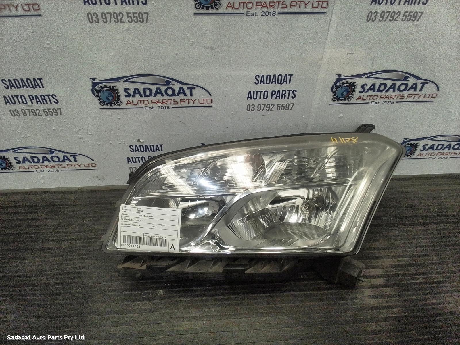 Holden Trax Left Headlamp