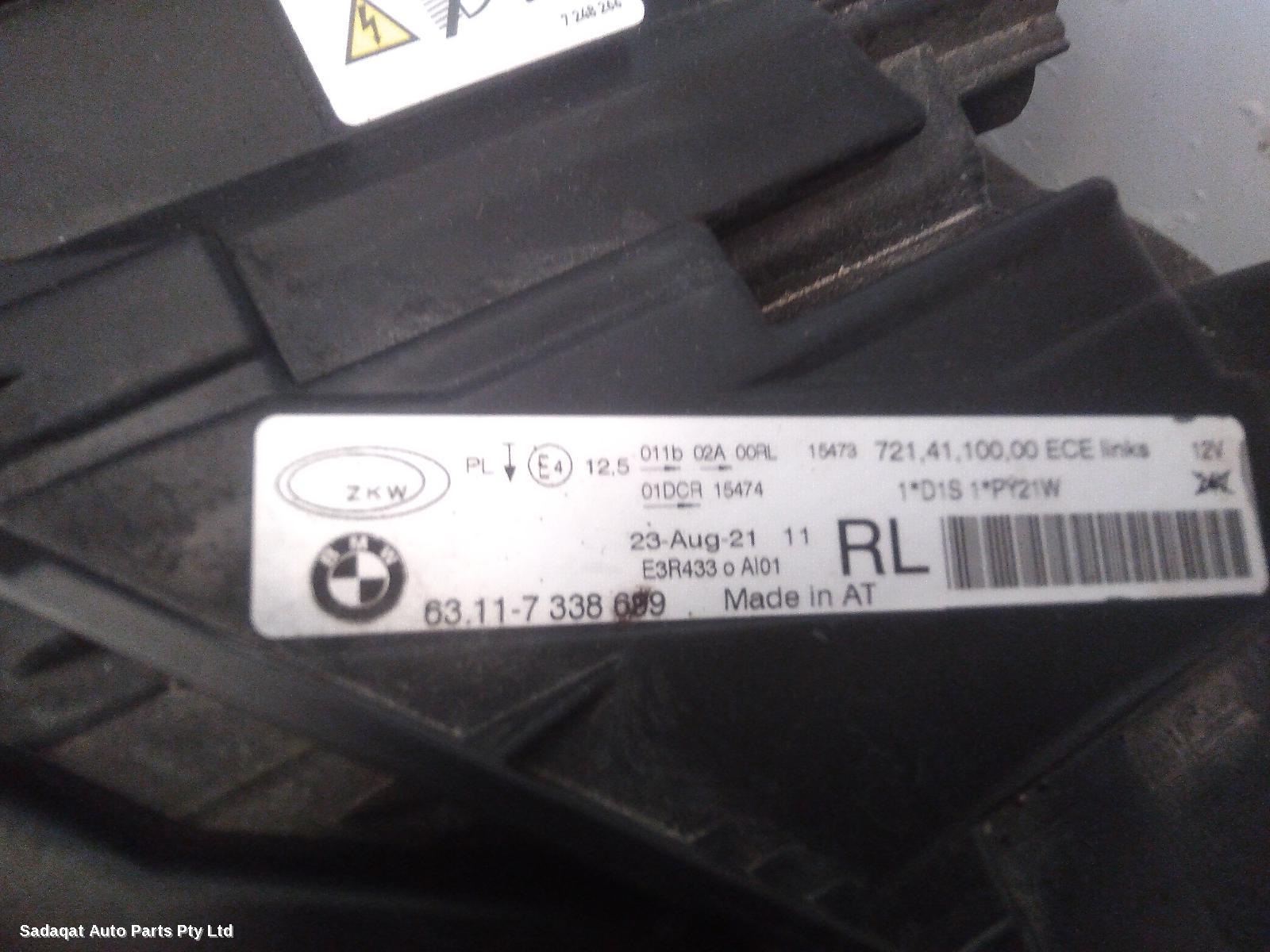 Bmw 3 Series Left Headlamp